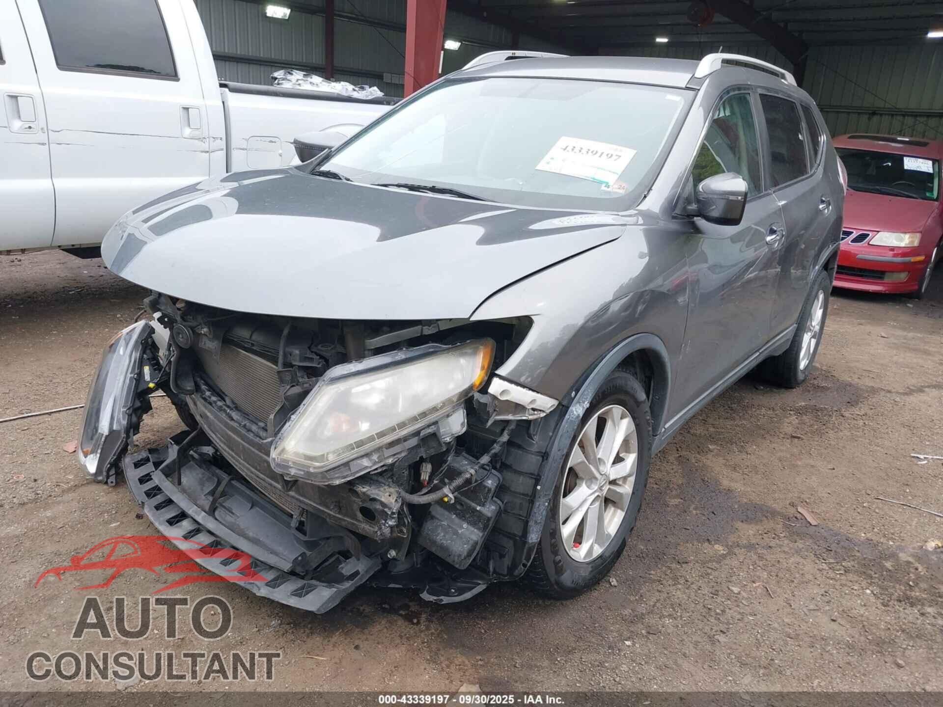NISSAN ROGUE 2016 - KNMAT2MV0GP638599