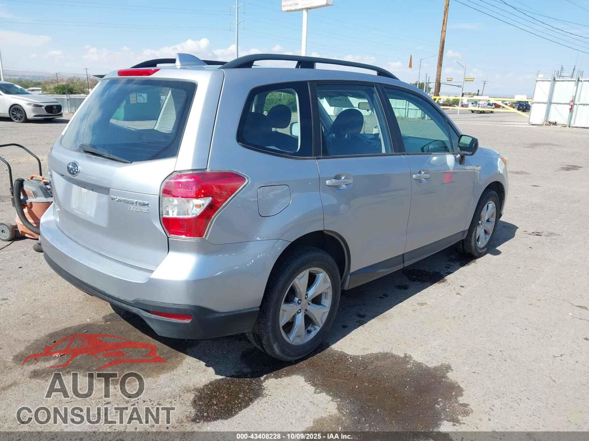 SUBARU FORESTER 2016 - JF2SJABC7GH453550