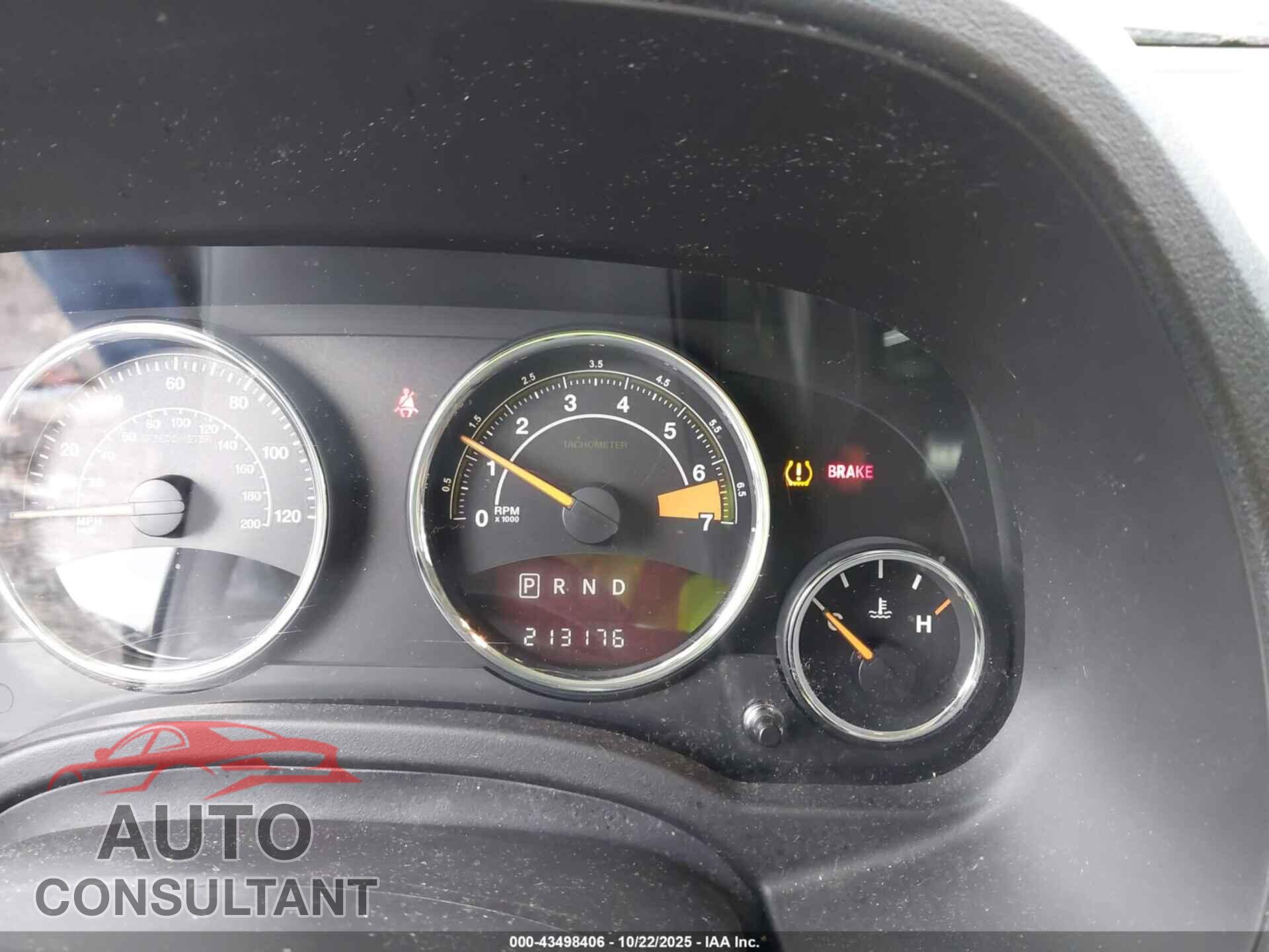 JEEP COMPASS 2017 - 1C4NJDEB5HD109708