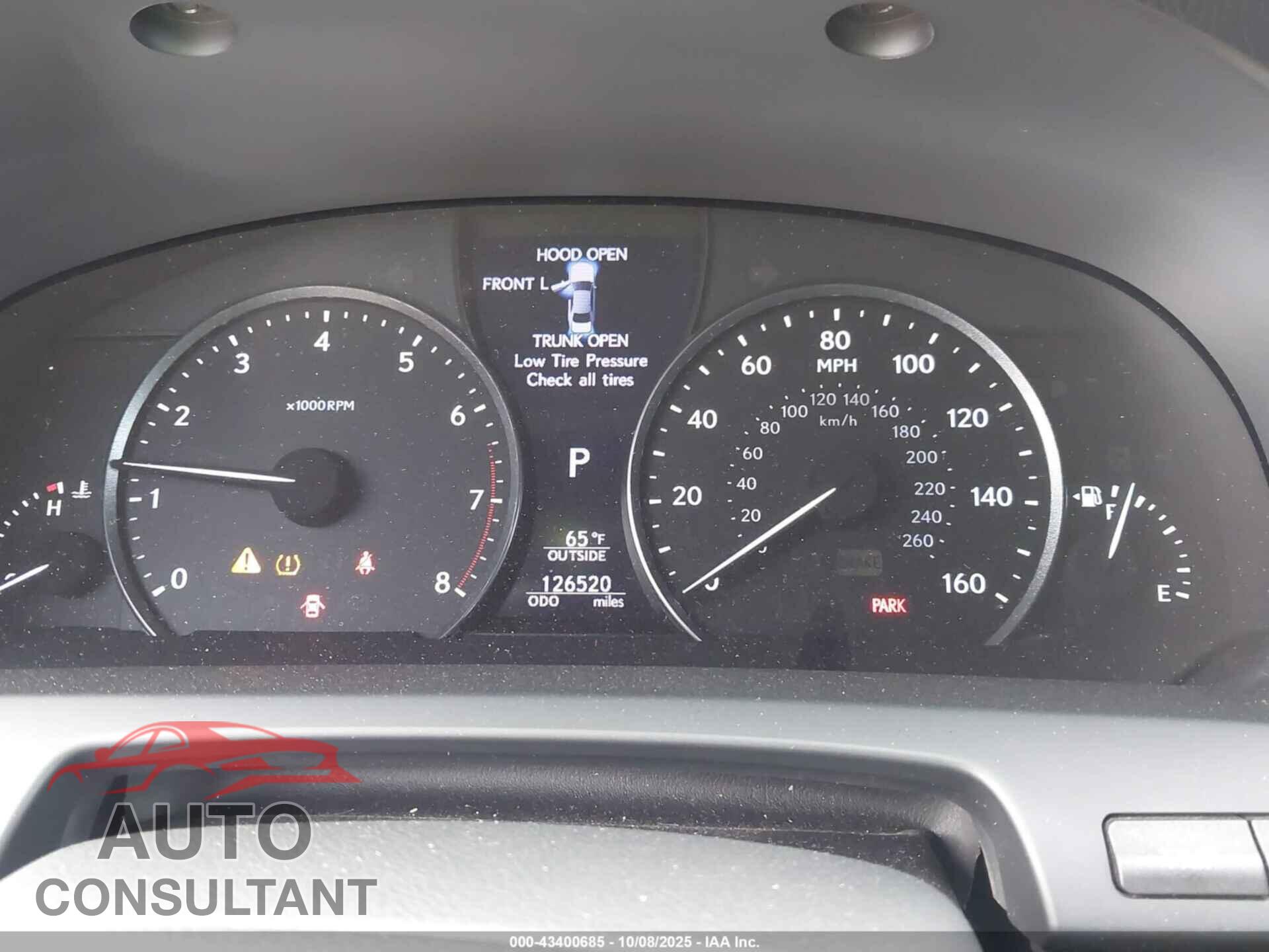 LEXUS LS 460 2015 - JTHBL5EF4F5136927