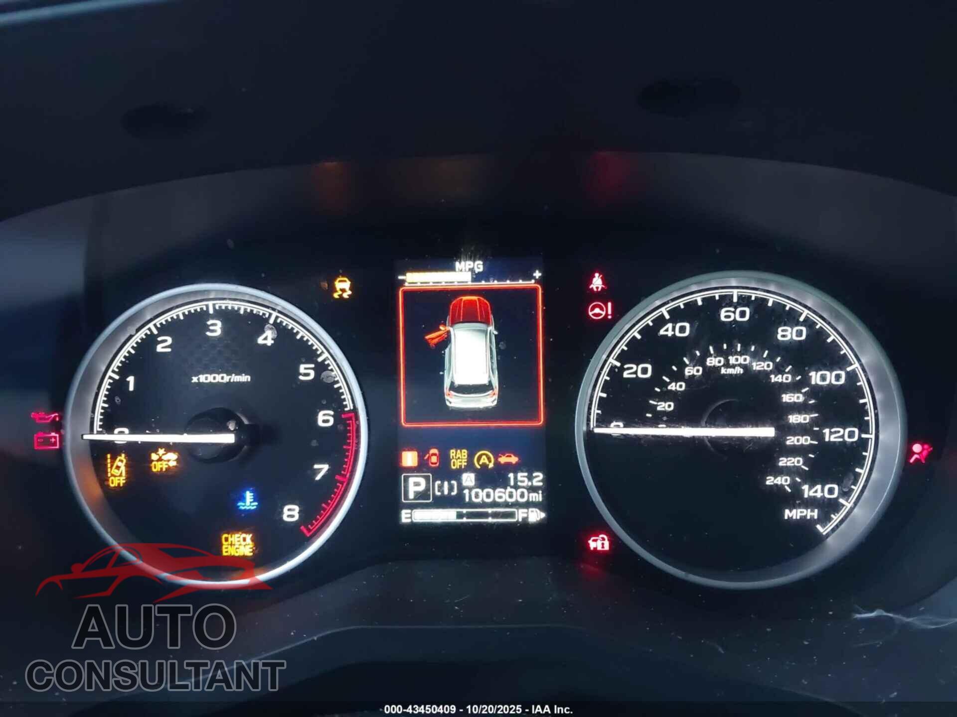 SUBARU FORESTER 2021 - JF2SKAUC4MH564482