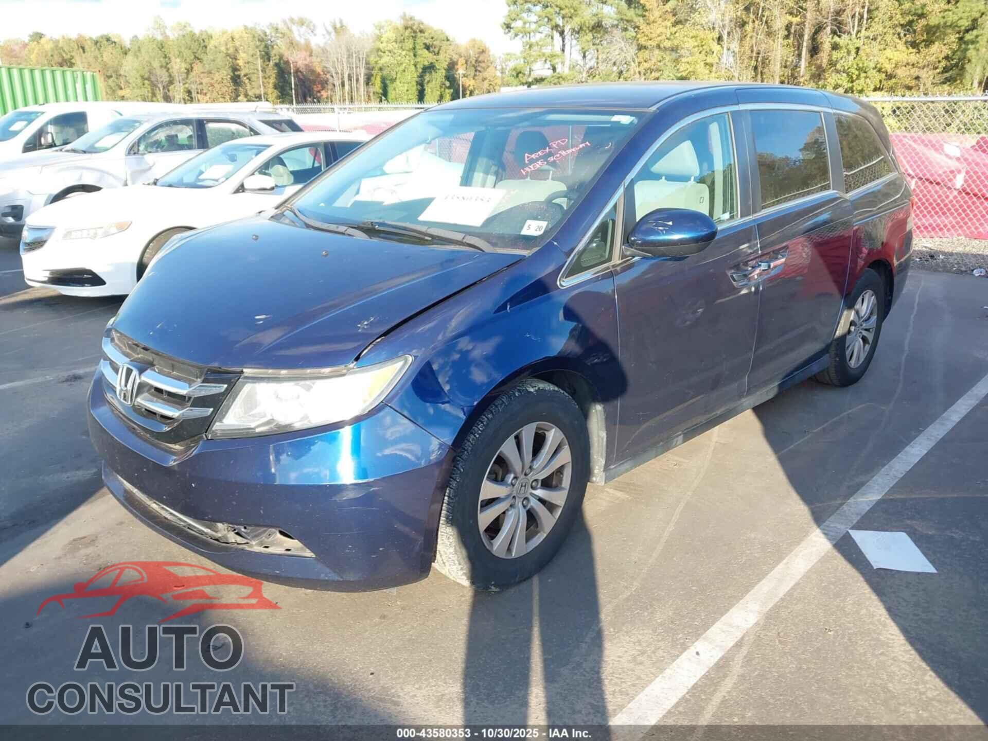 HONDA ODYSSEY 2015 - 5FNRL5H41FB097268