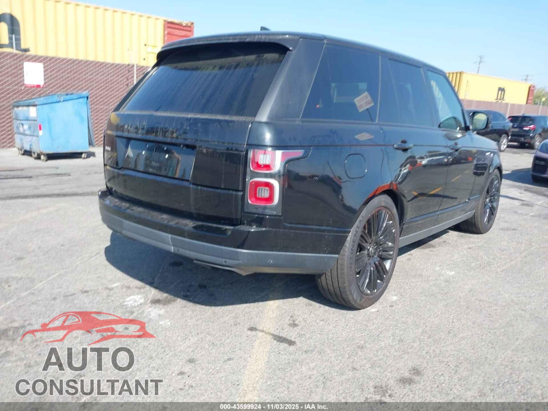 LAND ROVER RANGE ROVER 2018 - SALGS2SV6JA389664