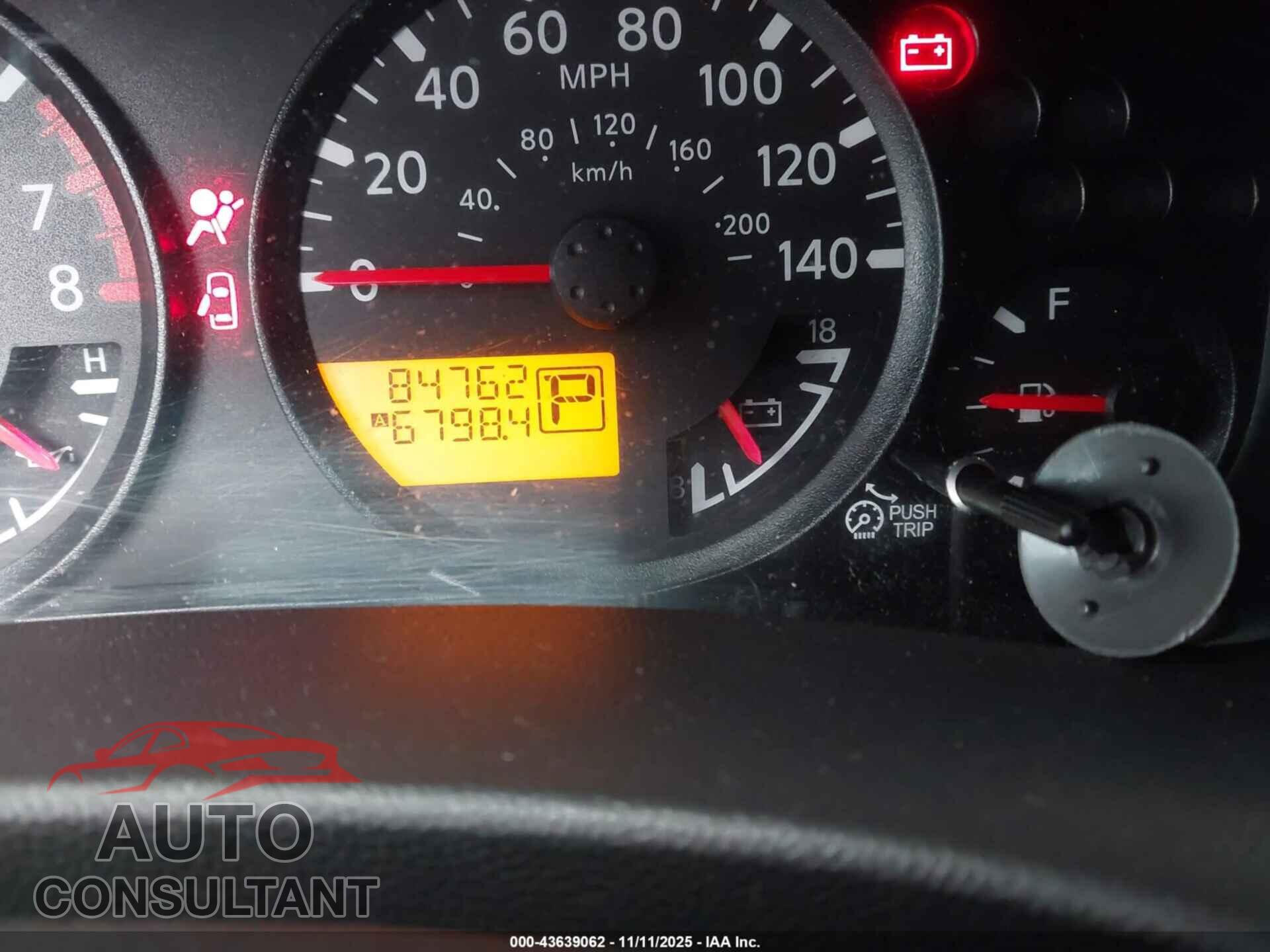 NISSAN FRONTIER 2012 - 1N6AD0CW3CC420036