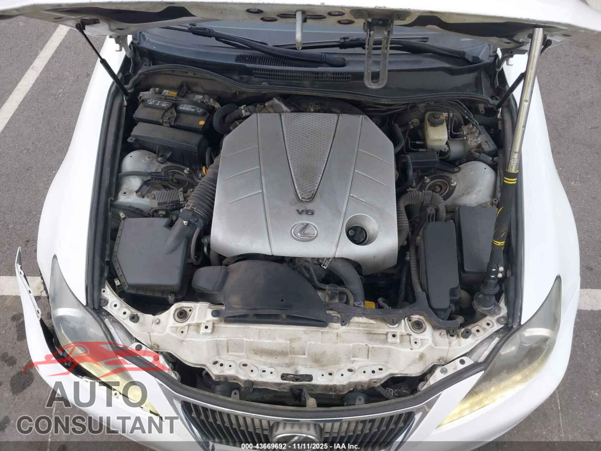 LEXUS IS 350 2011 - JTHBE5C2XB5025495