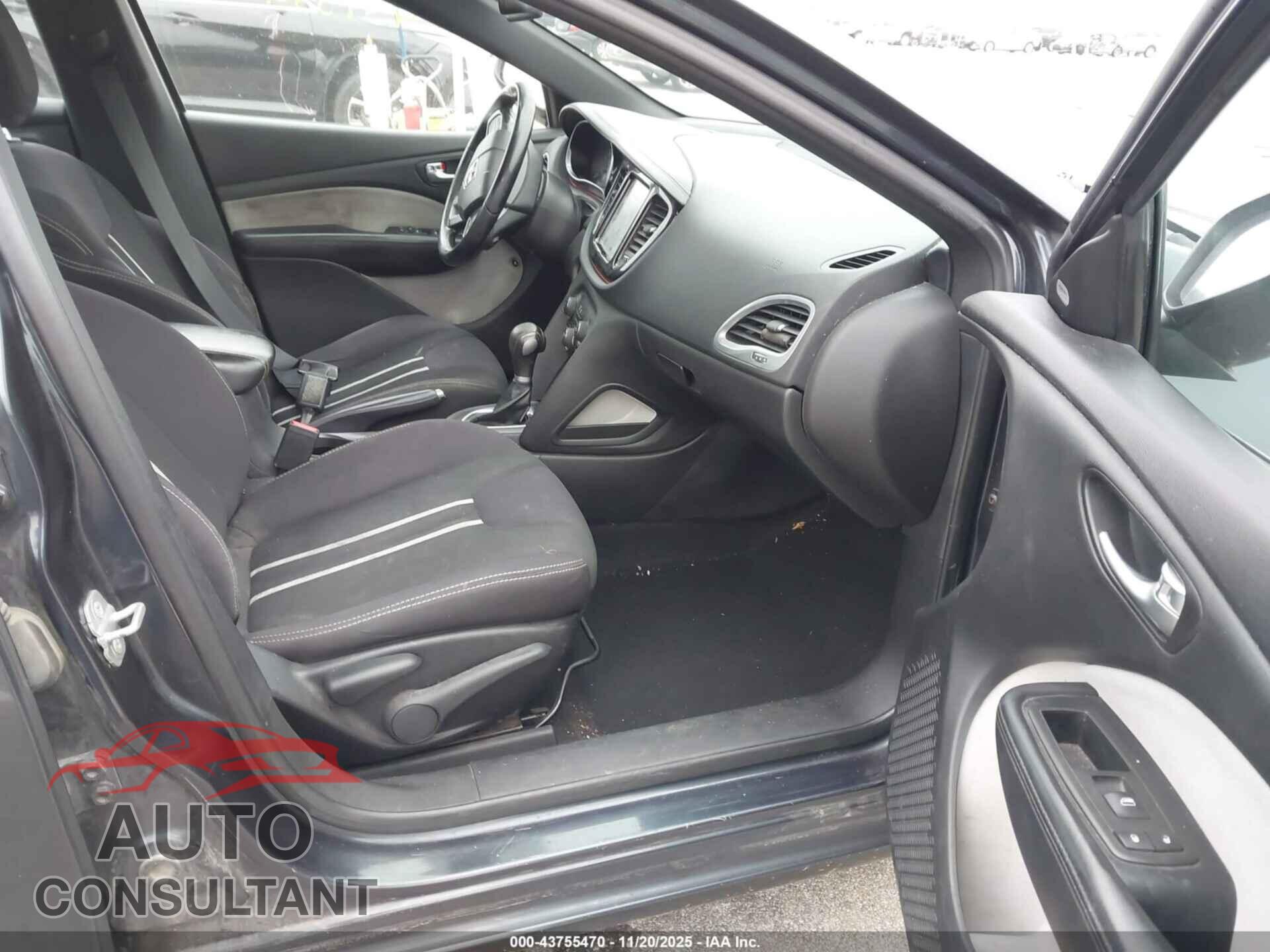 DODGE DART 2014 - 1C3CDFBB8ED668507