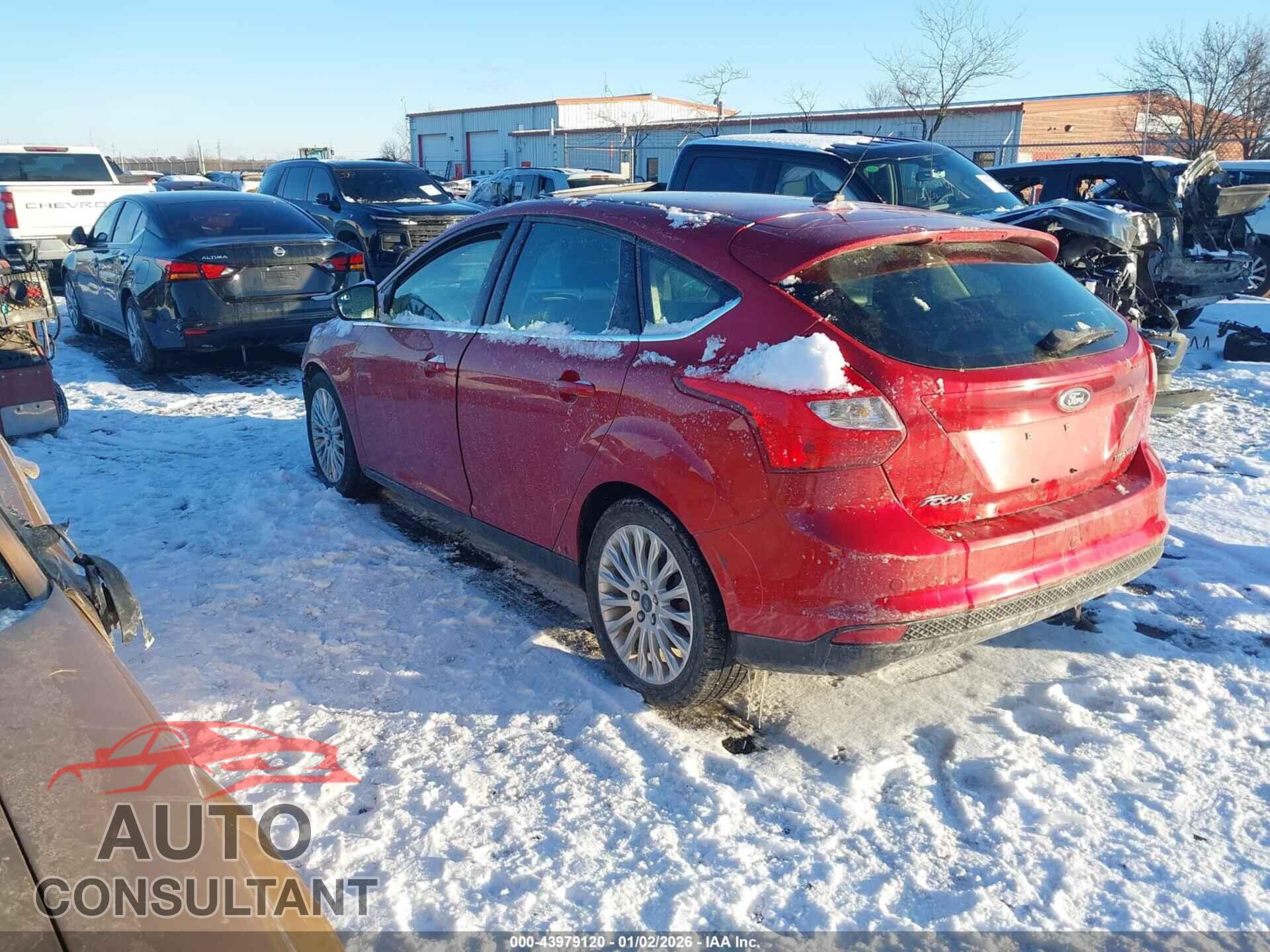 FORD FOCUS 2012 - 1FAHP3N21CL242735