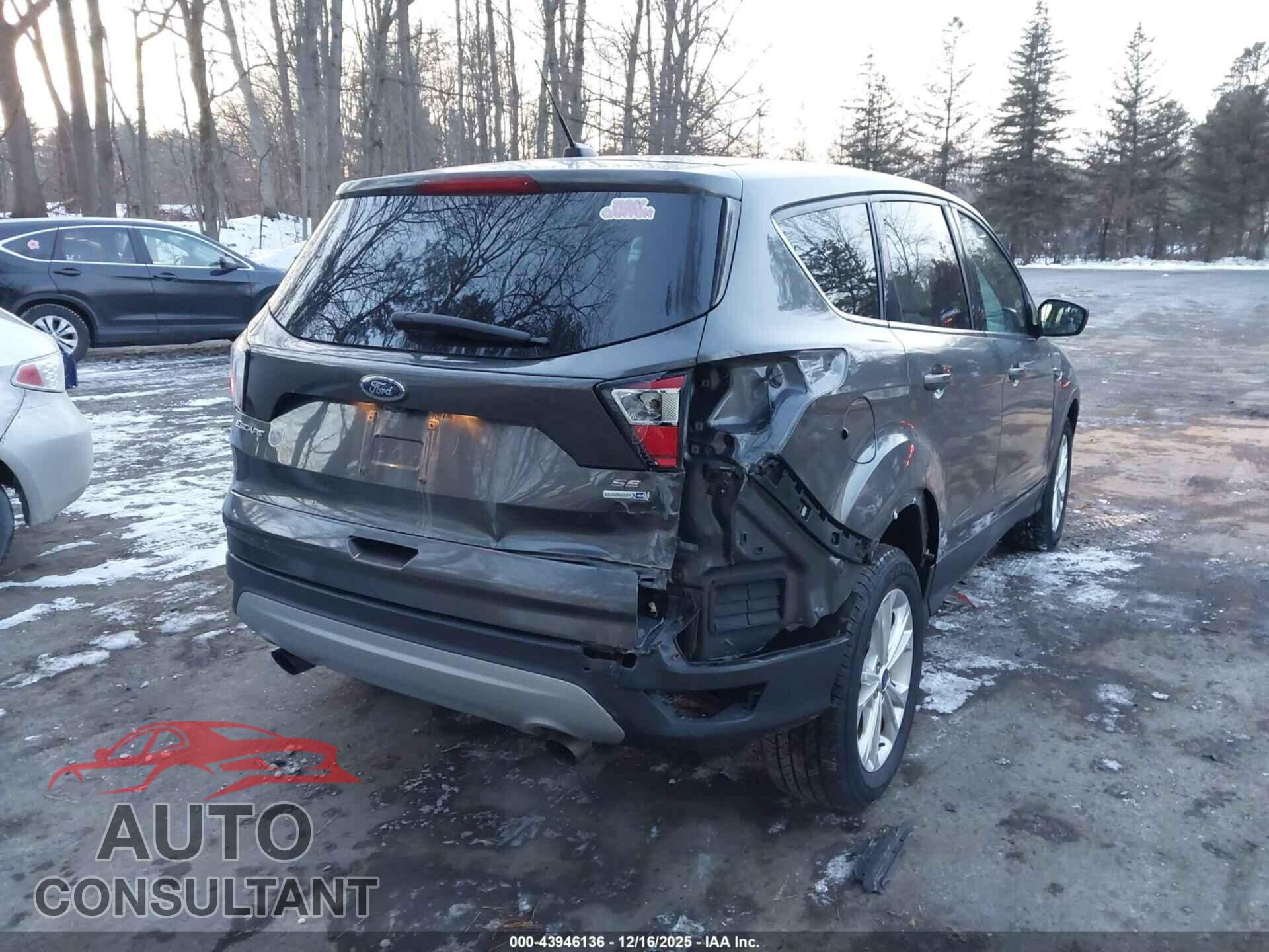 FORD ESCAPE 2017 - 1FMCU9G95HUF00939