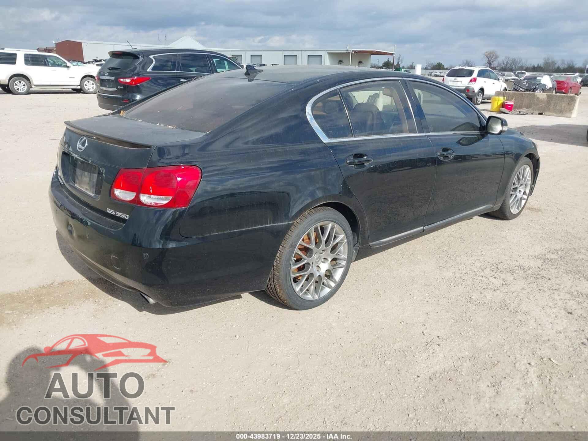 LEXUS GS 2009 - JTHBE96S690046287