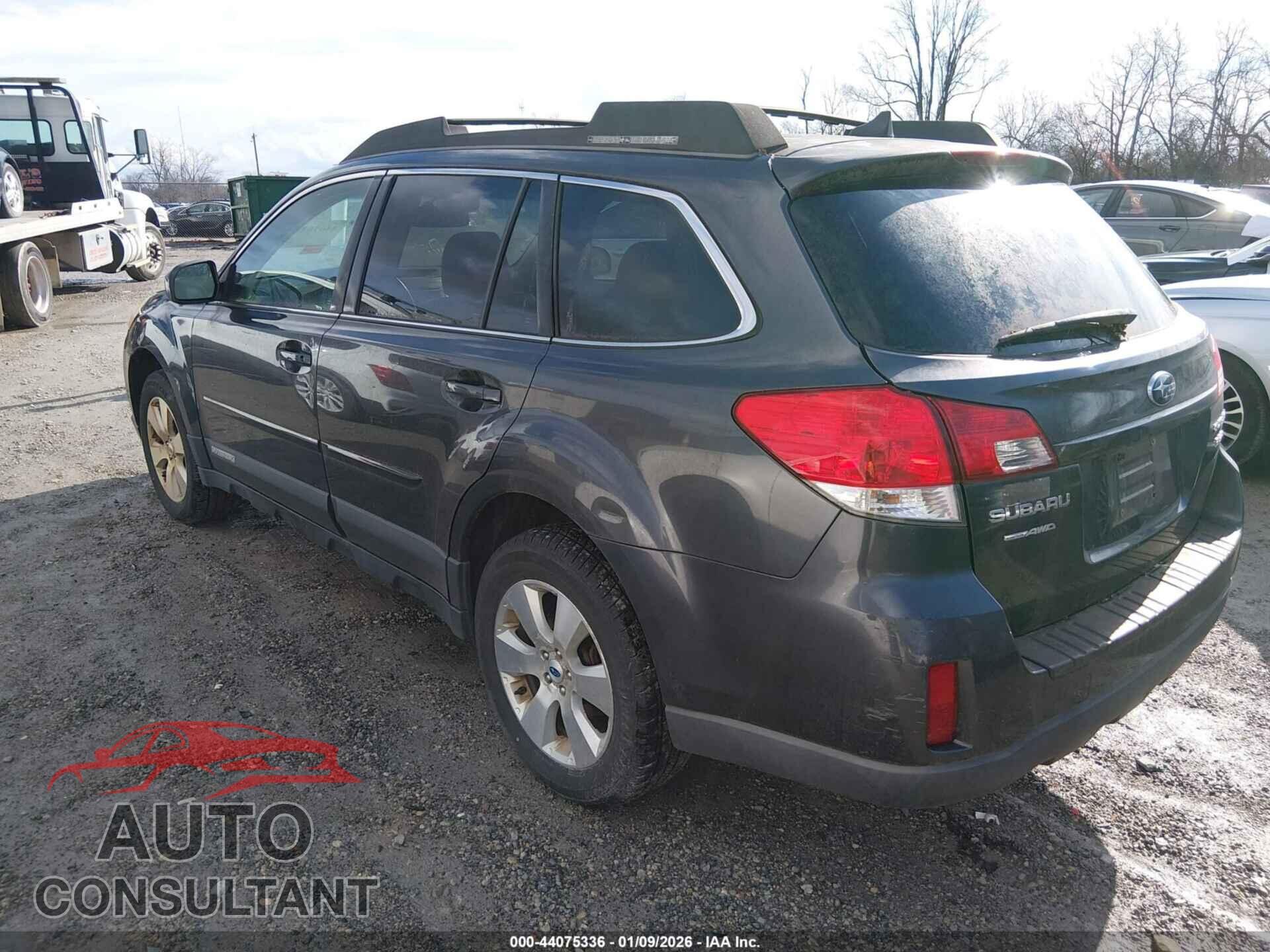 SUBARU OUTBACK 2011 - 4S4BRDKC2B2433674