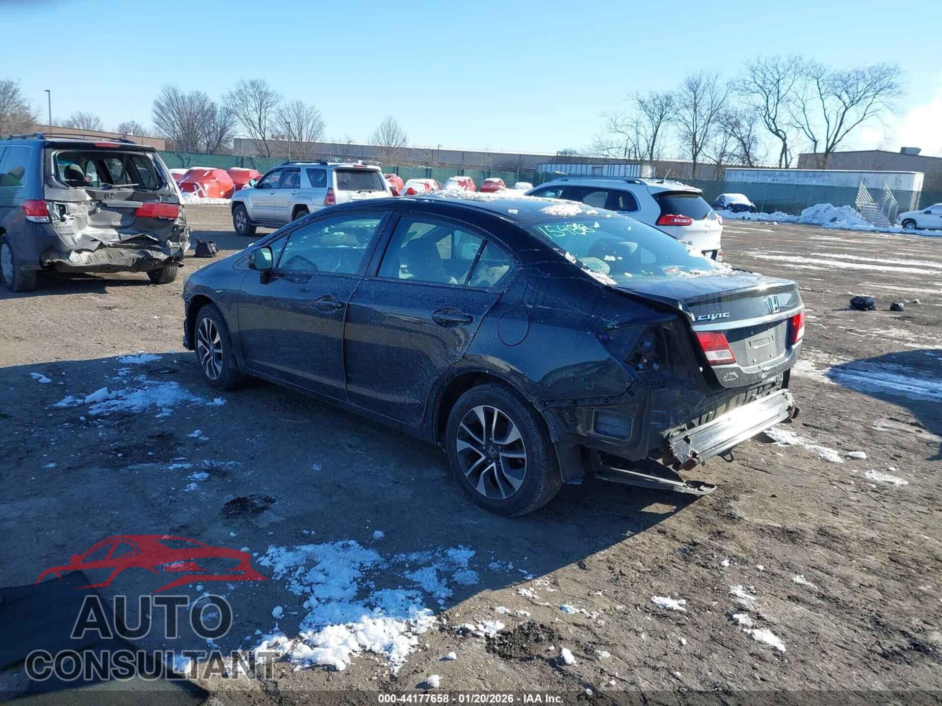 HONDA CIVIC 2013 - 19XFB2F86DE289086