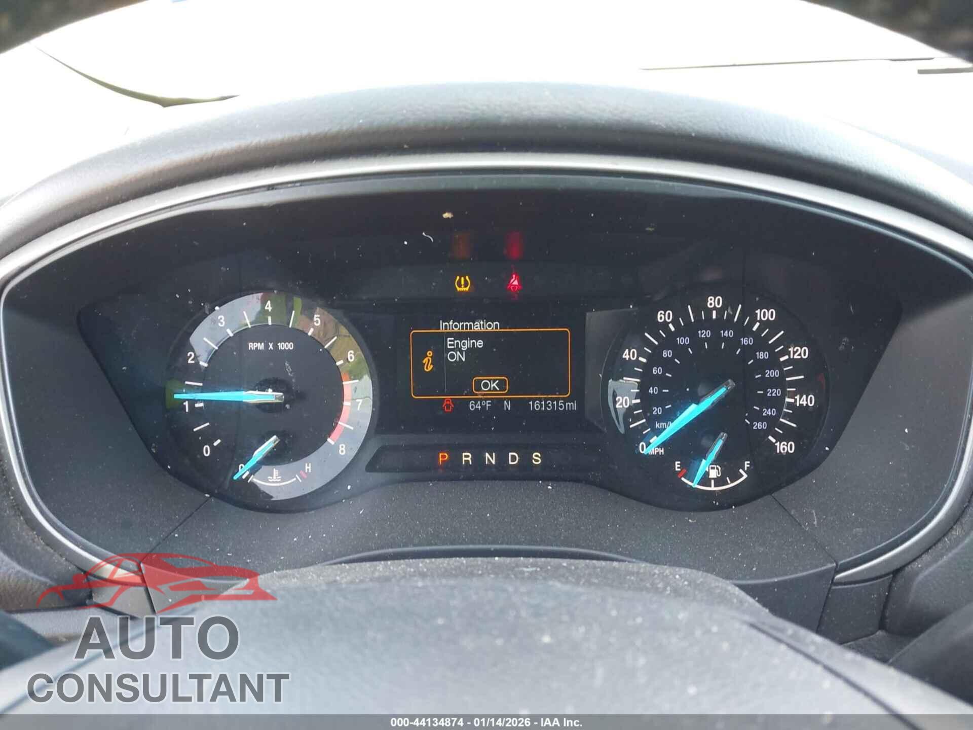 FORD FUSION 2013 - 3FA6P0H95DR346310