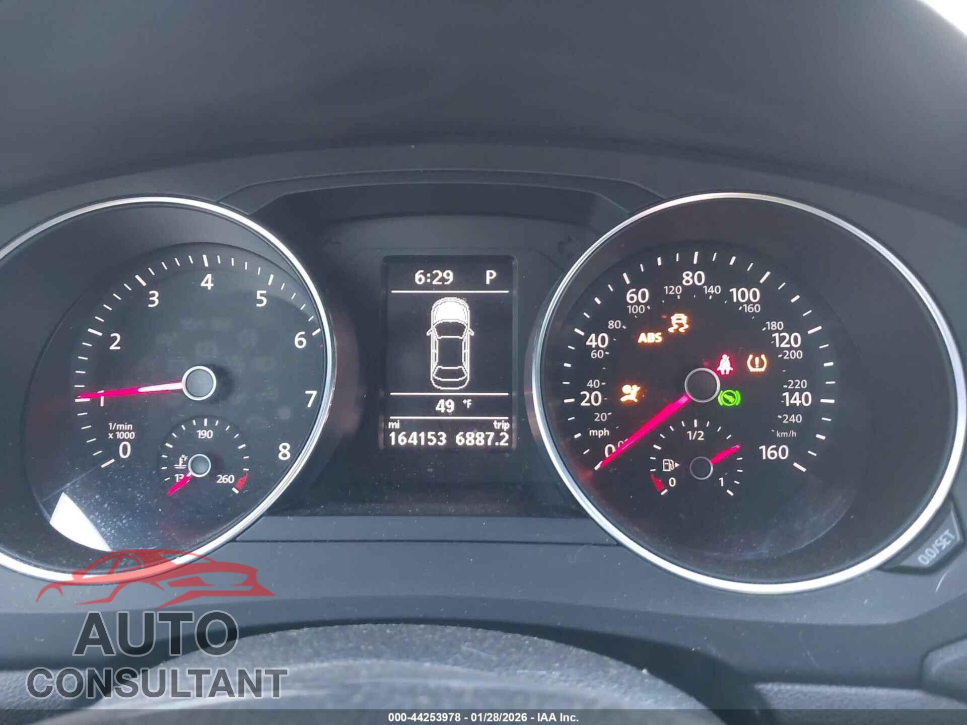 VOLKSWAGEN JETTA 2017 - 3VWDB7AJ1HM312216