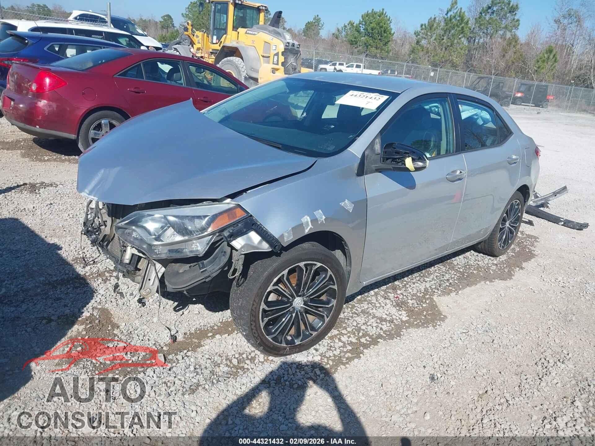 TOYOTA COROLLA 2014 - 5YFBURHE2EP081002