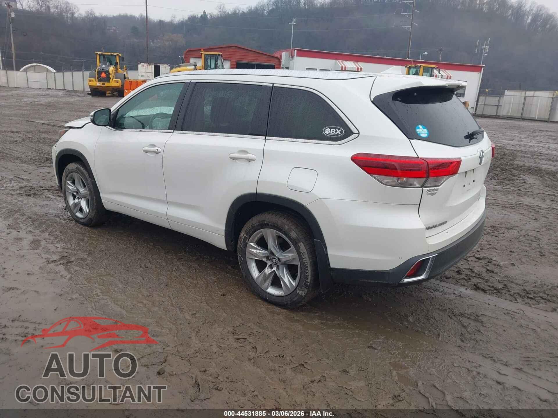 TOYOTA HIGHLANDER 2017 - 5TDDZRFH5HS377831