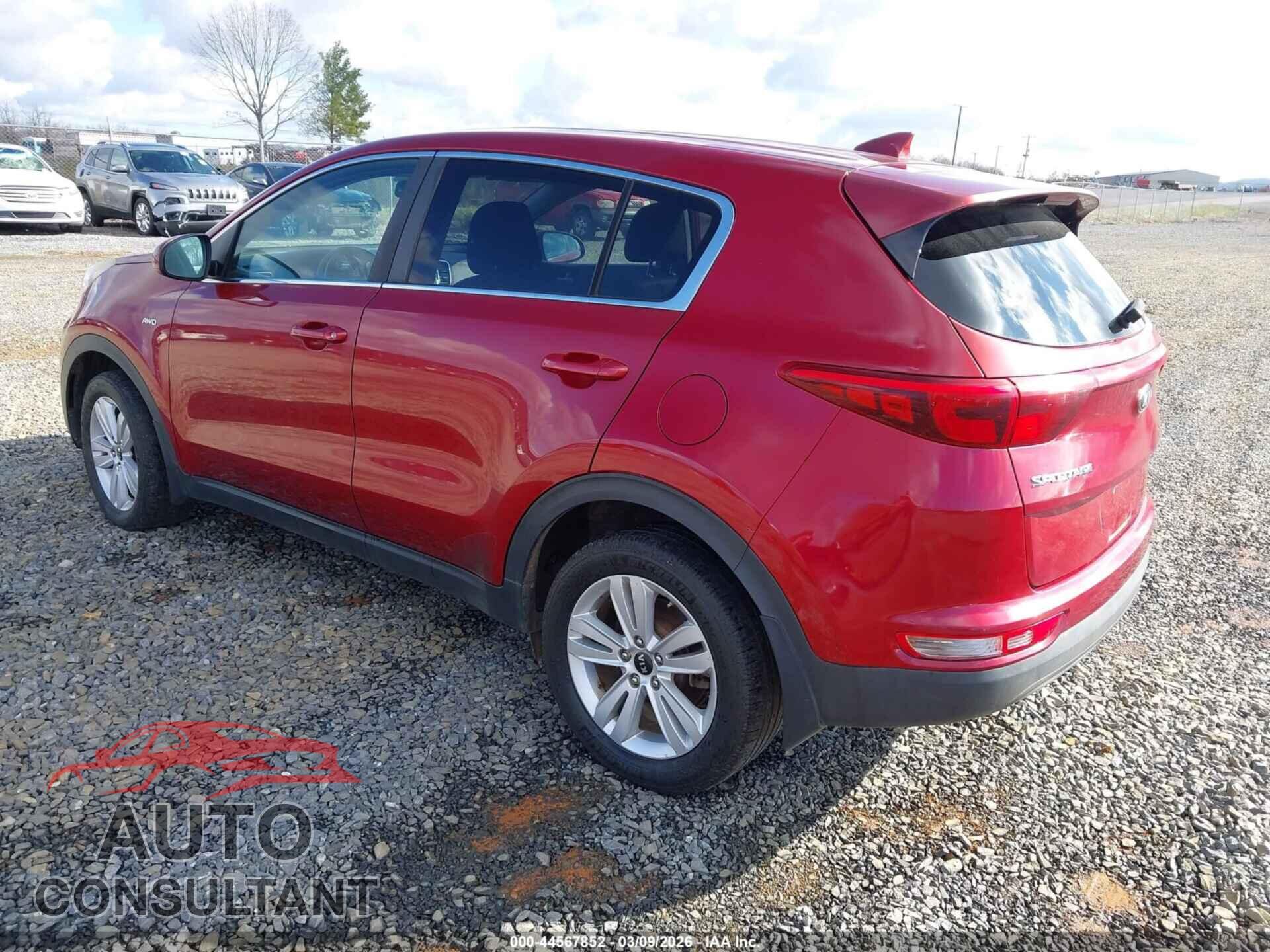 KIA SPORTAGE 2017 - KNDPMCACXH7291347