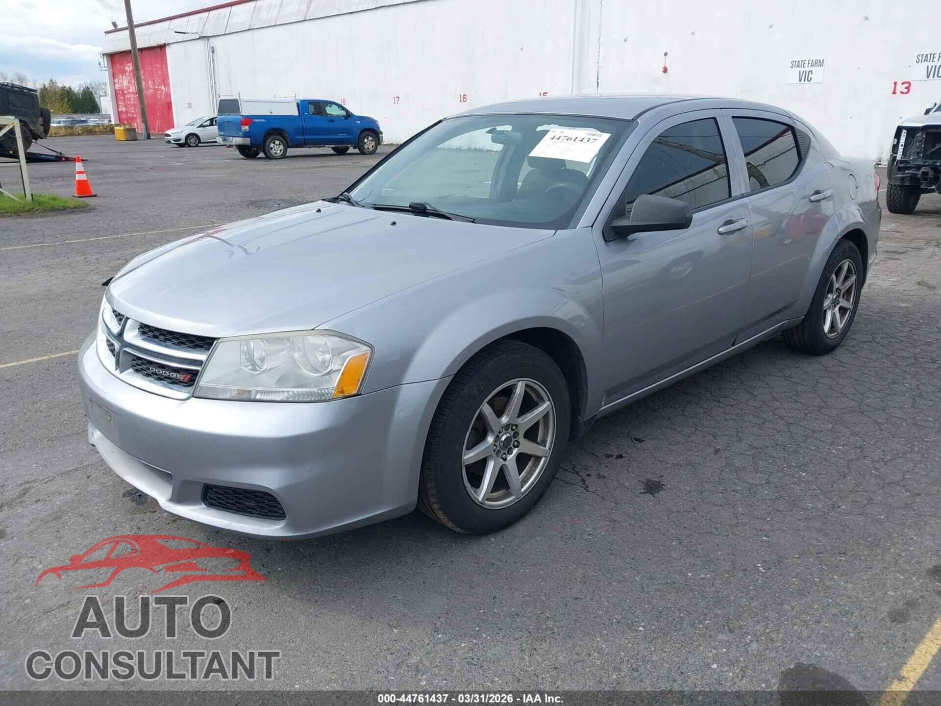 DODGE AVENGER 2014 - 1C3CDZAB0EN196123