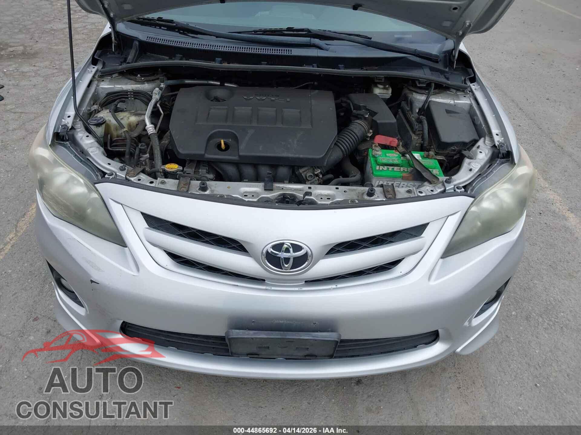 TOYOTA COROLLA 2013 - 5YFBU4EE2DP161499