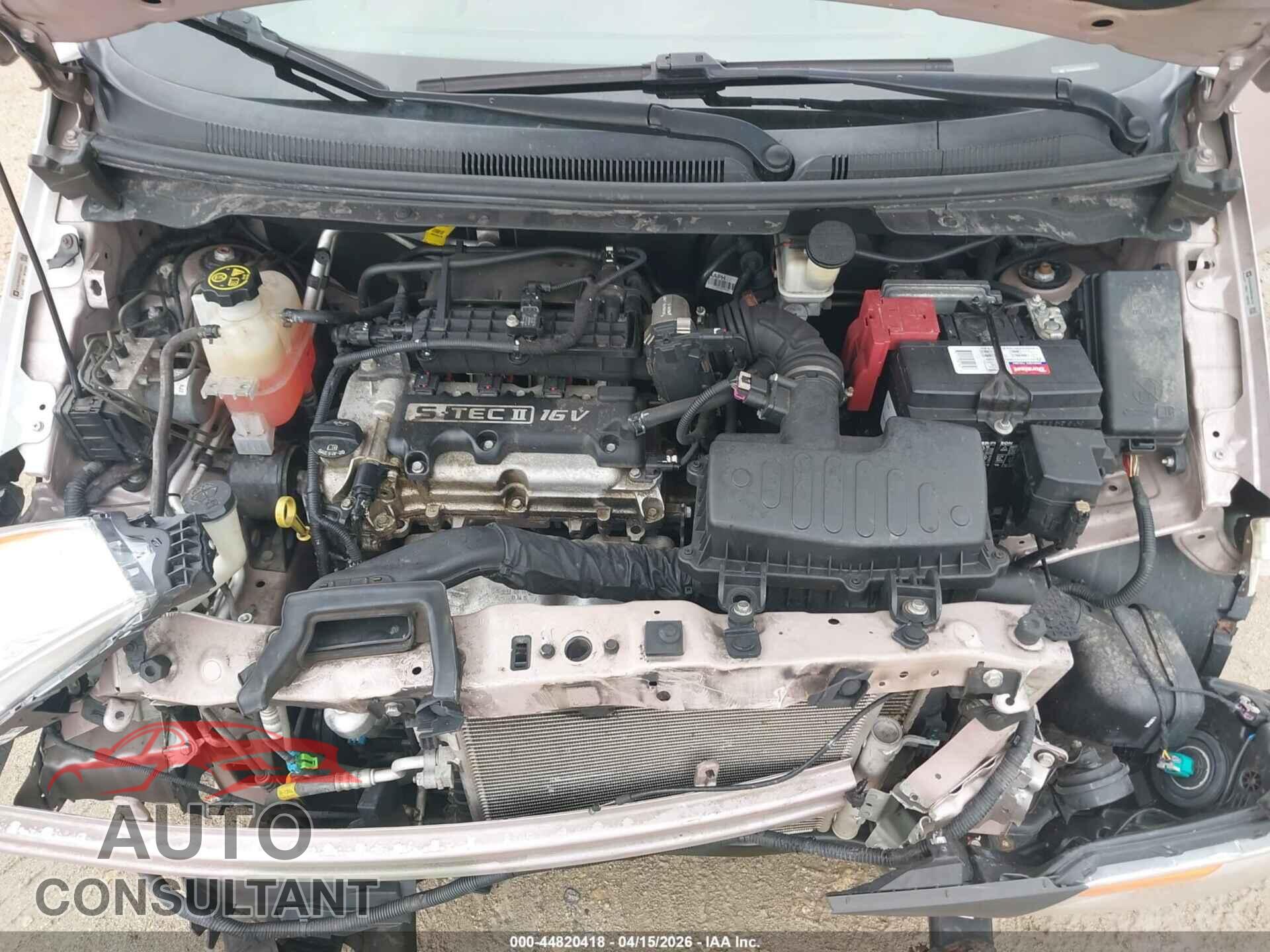 CHEVROLET SPARK 2013 - KL8CD6S96DC596129