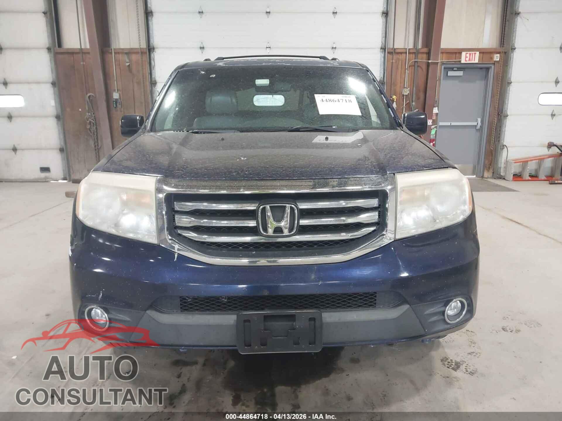 HONDA PILOT 2013 - 5FNYF4H50DB022175