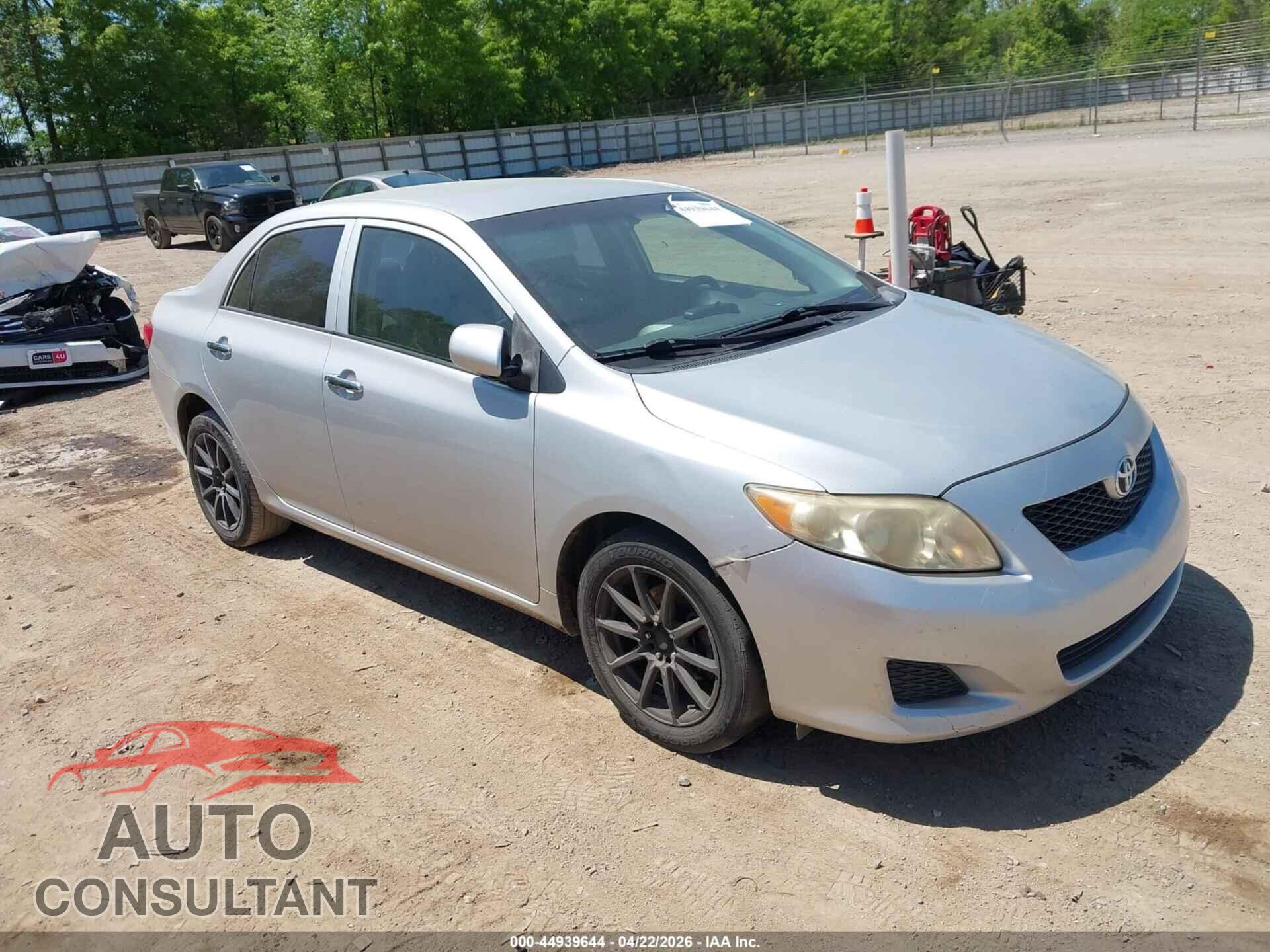 TOYOTA COROLLA 2009 - JTDBL40E199029521