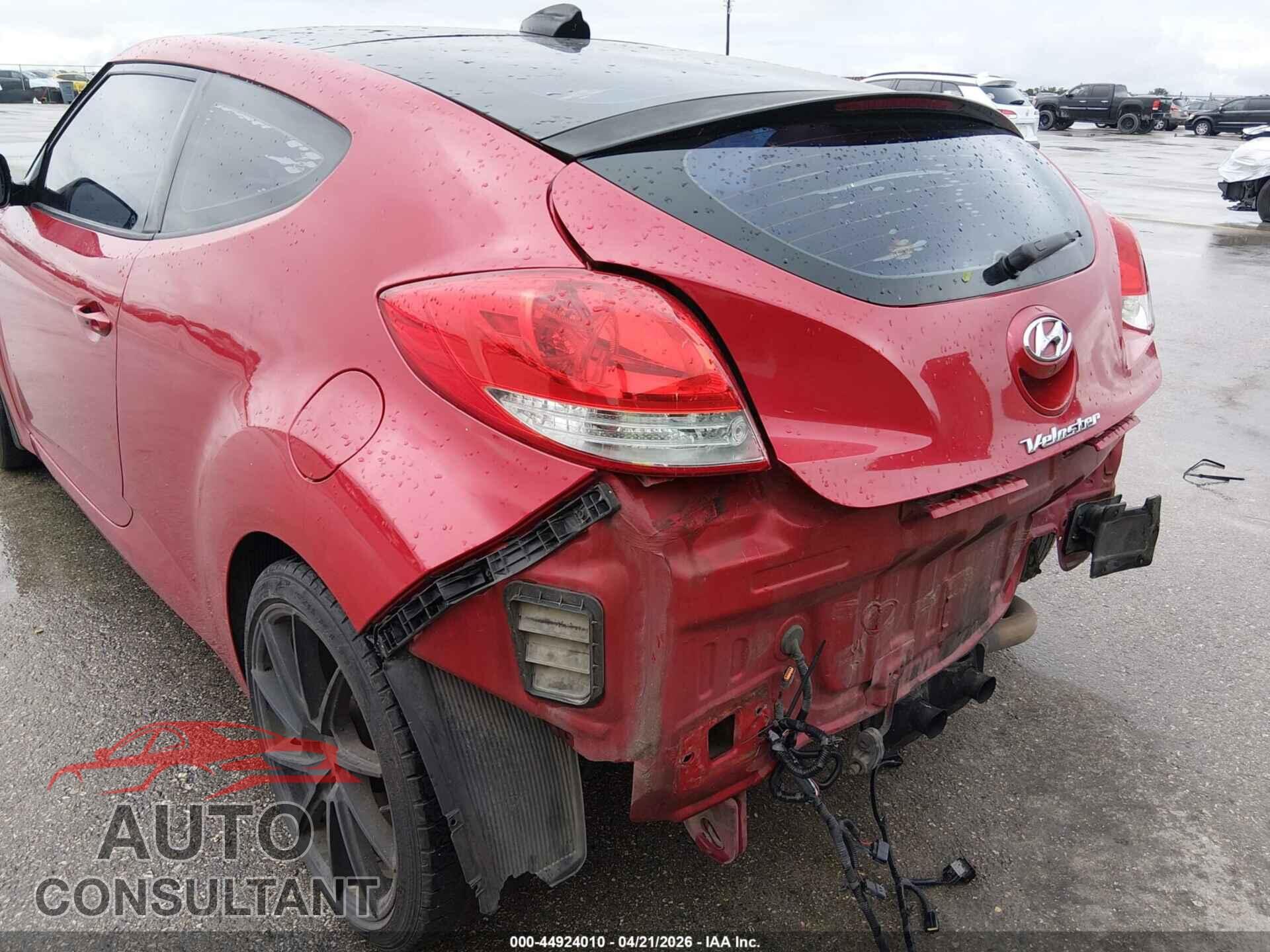 HYUNDAI VELOSTER 2012 - KMHTC6AD6CU077621