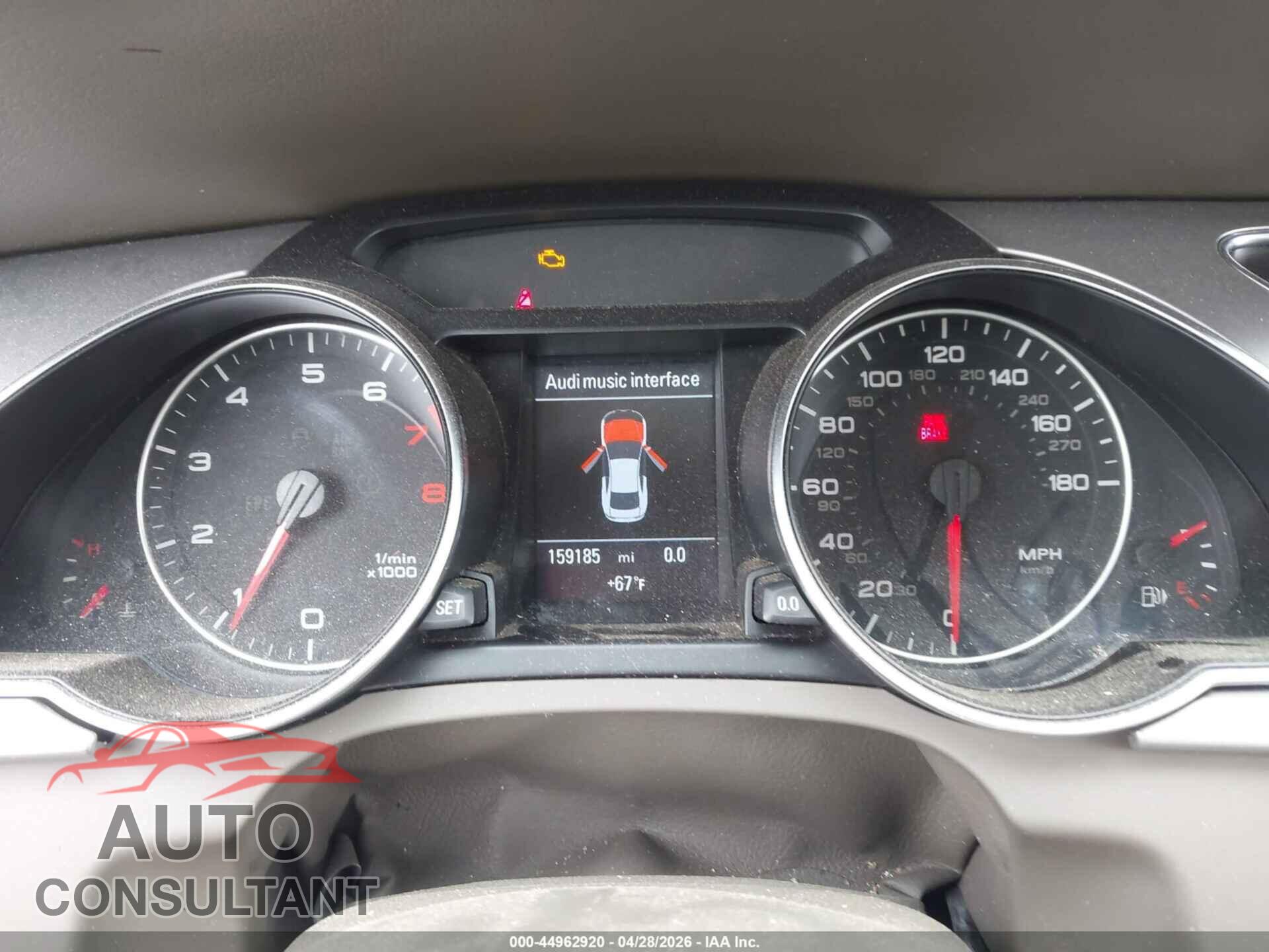 AUDI A5 2011 - WAURFAFR3BA025745