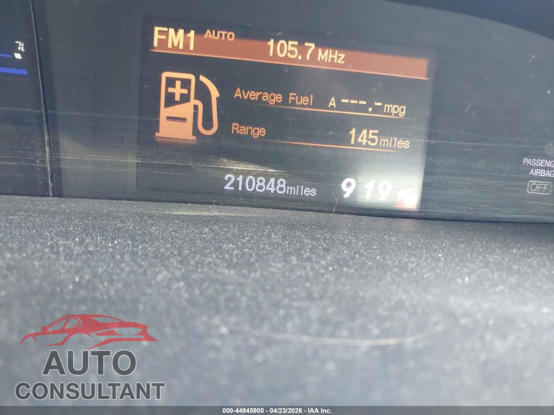 HONDA CIVIC 2012 - 19XFB2F55CE027094