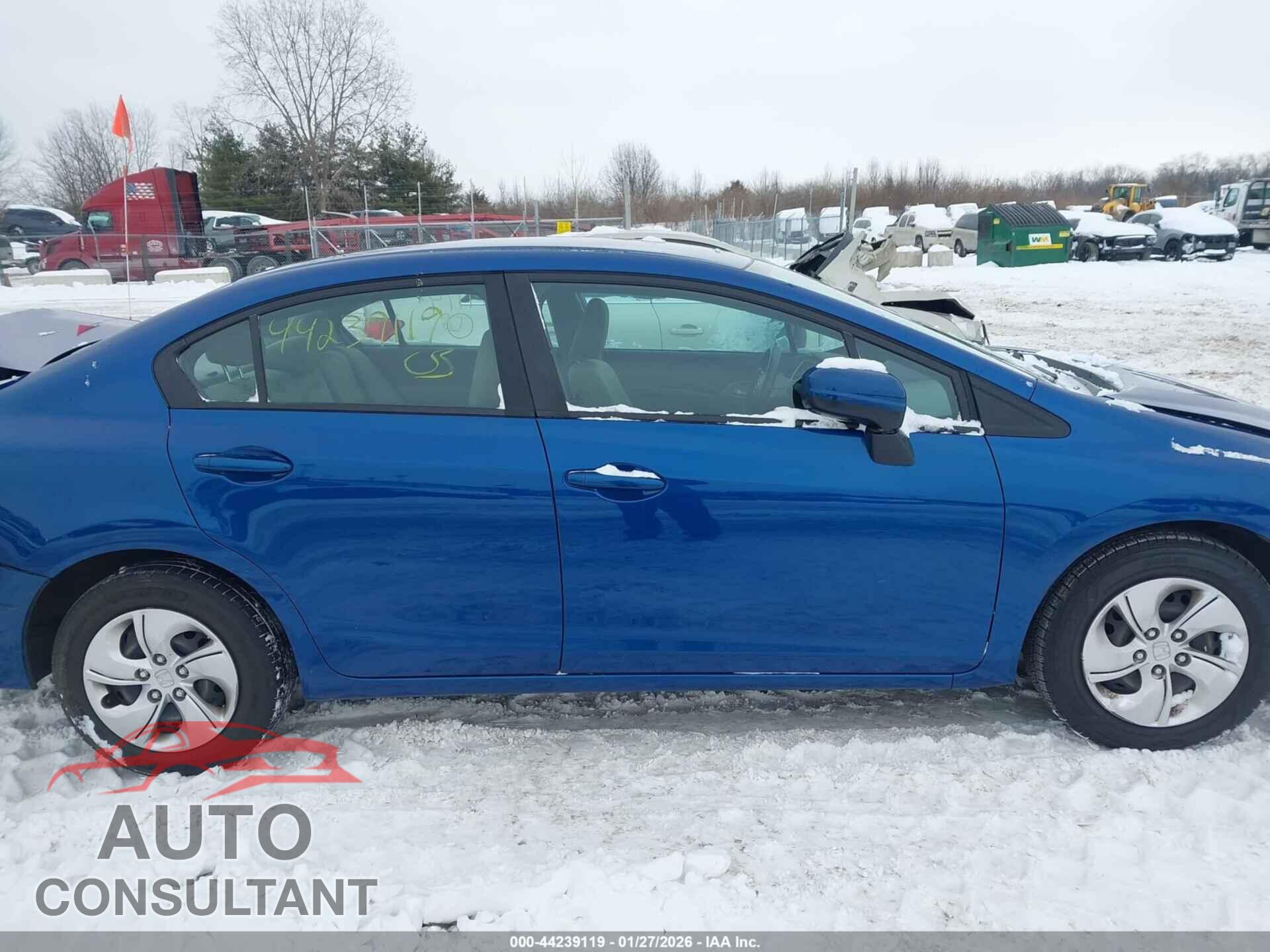 HONDA CIVIC 2014 - 19XFB2F58EE002371