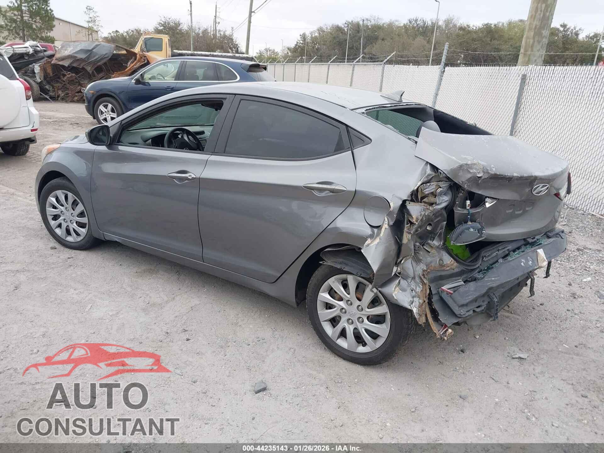 HYUNDAI ELANTRA 2012 - 5NPDH4AE3CH091655