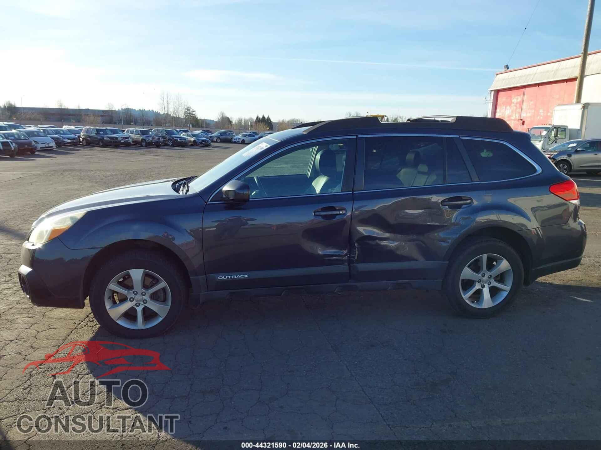 SUBARU OUTBACK 2013 - 4S4BRDLC7D2283403