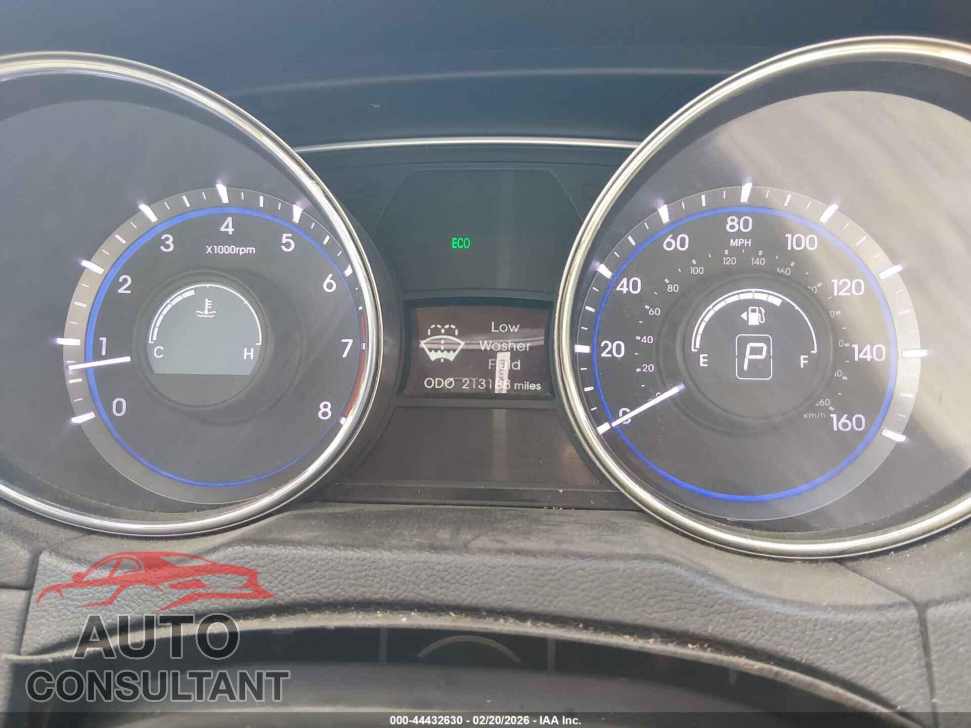 HYUNDAI SONATA 2013 - 5NPEC4AB0DH646751
