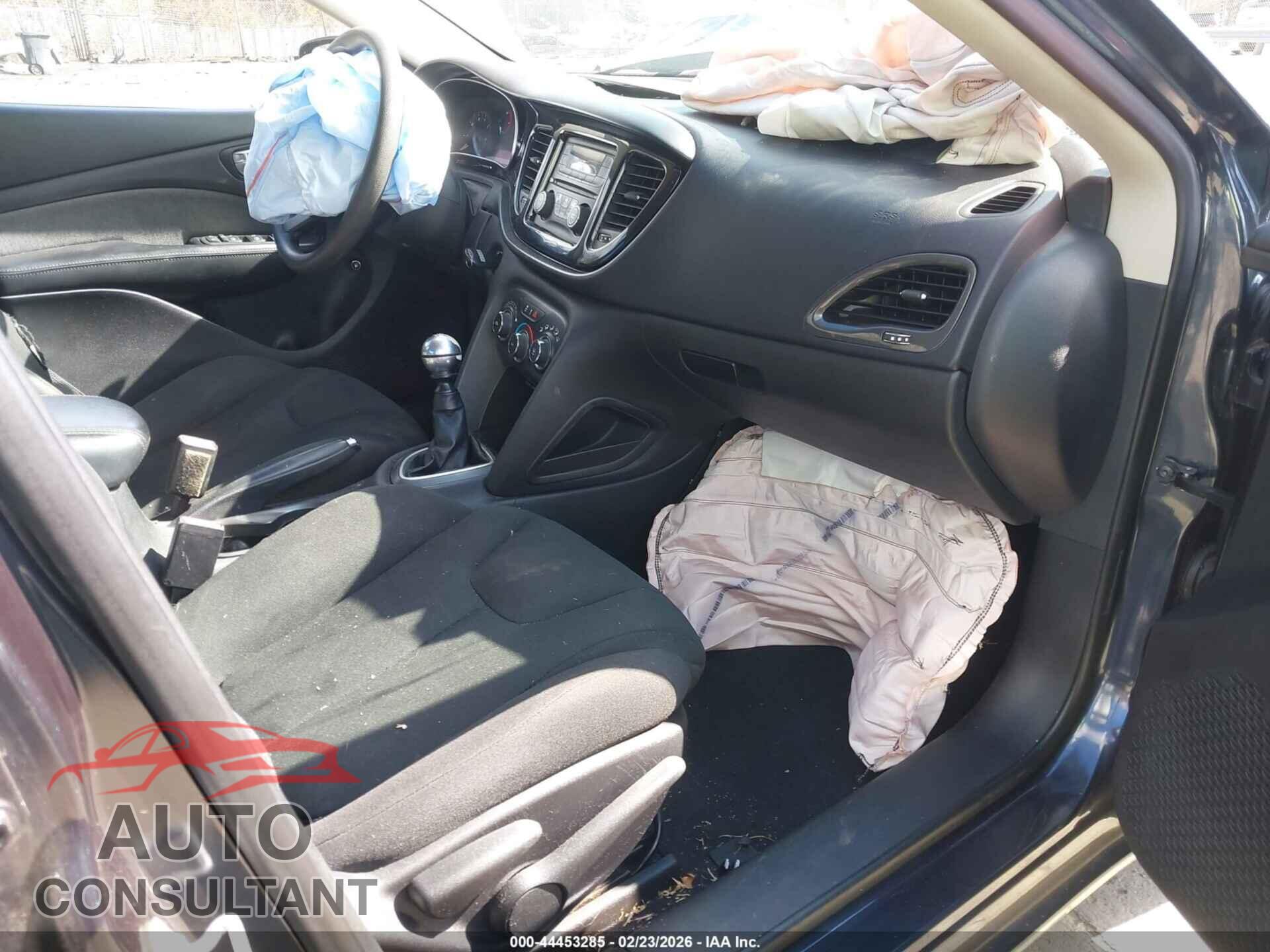DODGE DART 2013 - 1C3CDFAA8DD333495