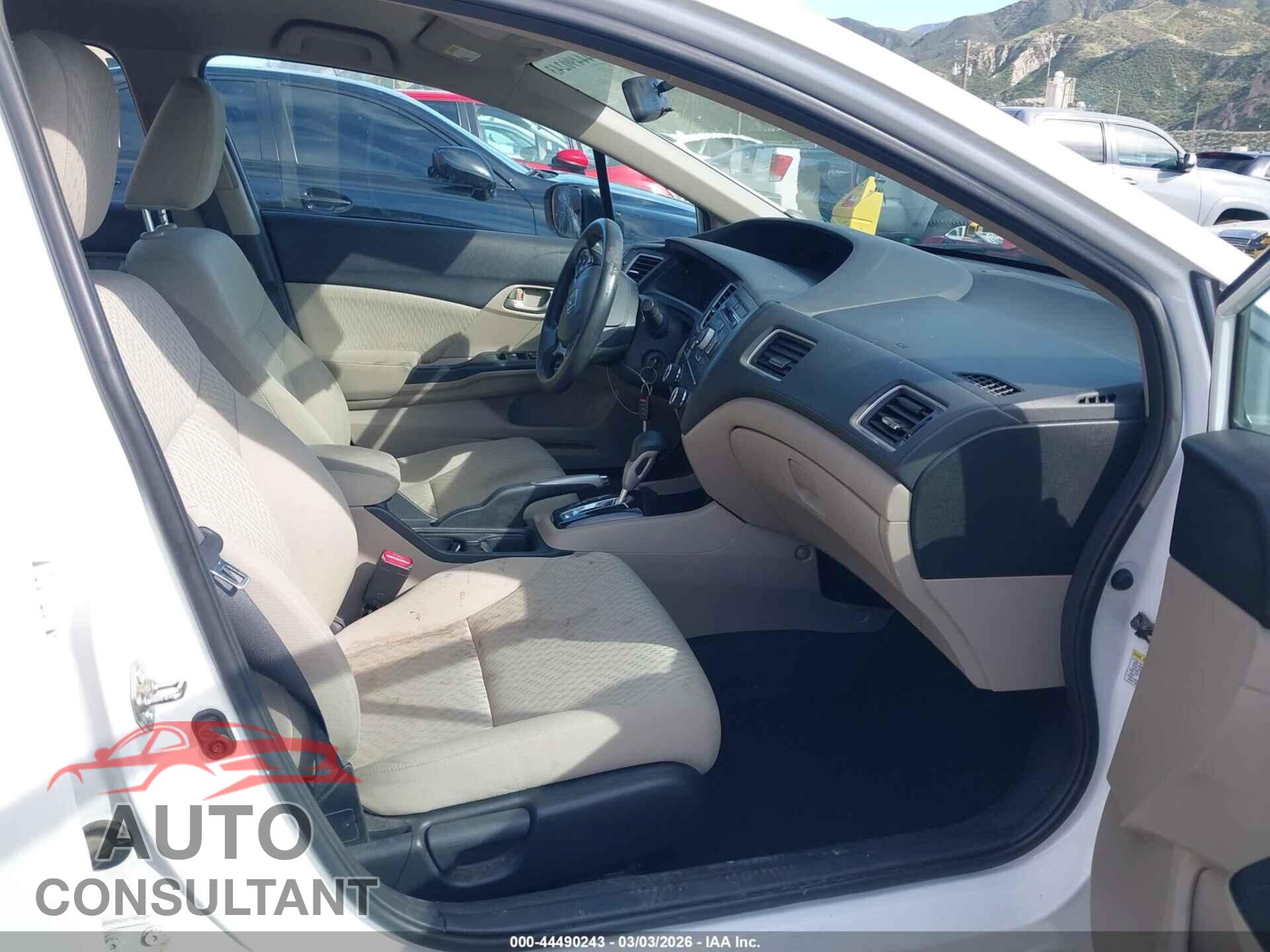 HONDA CIVIC 2015 - 19XFB2F50FE202968