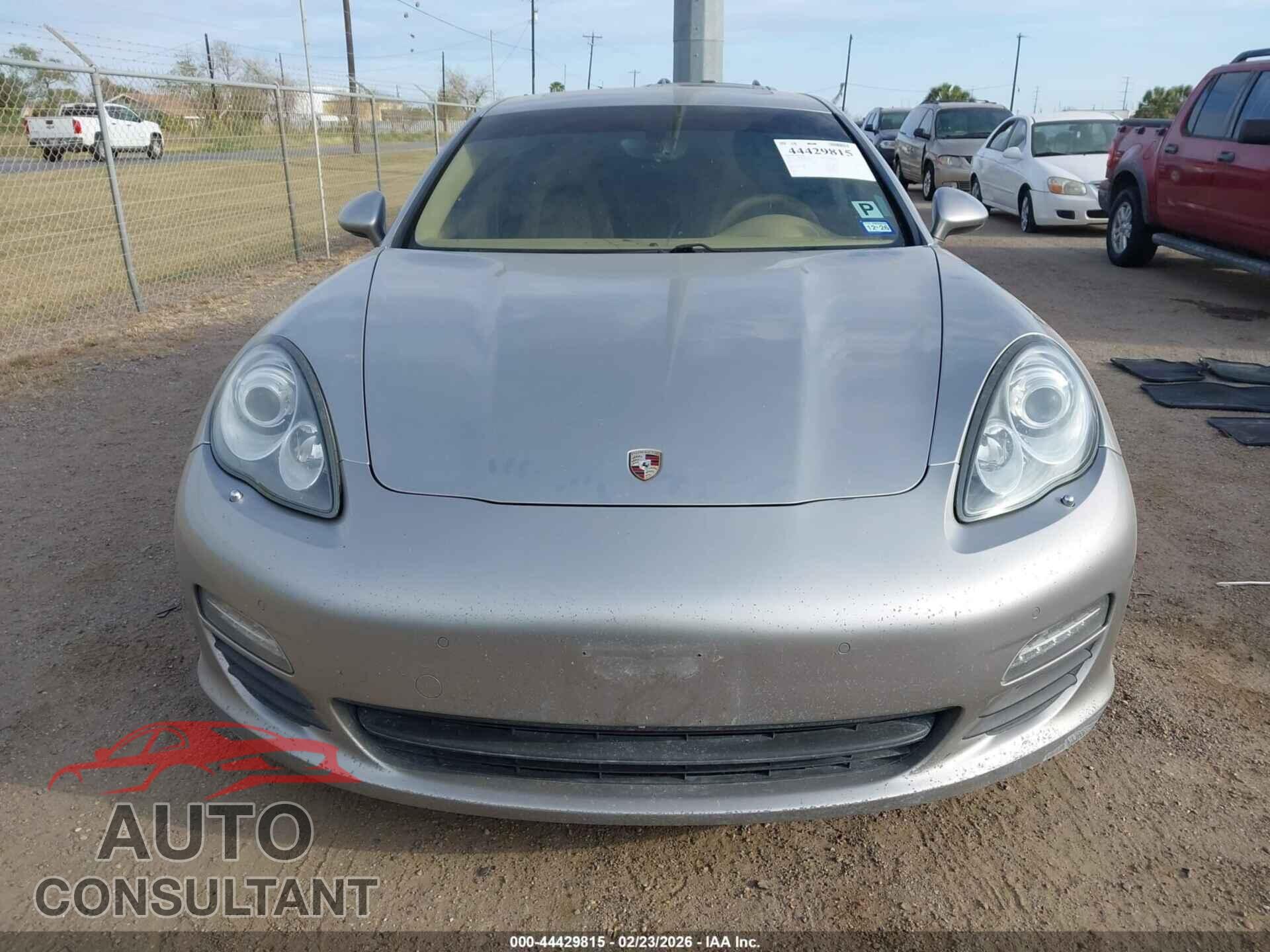 PORSCHE PANAMERA 2011 - WP0AA2A71BL017173