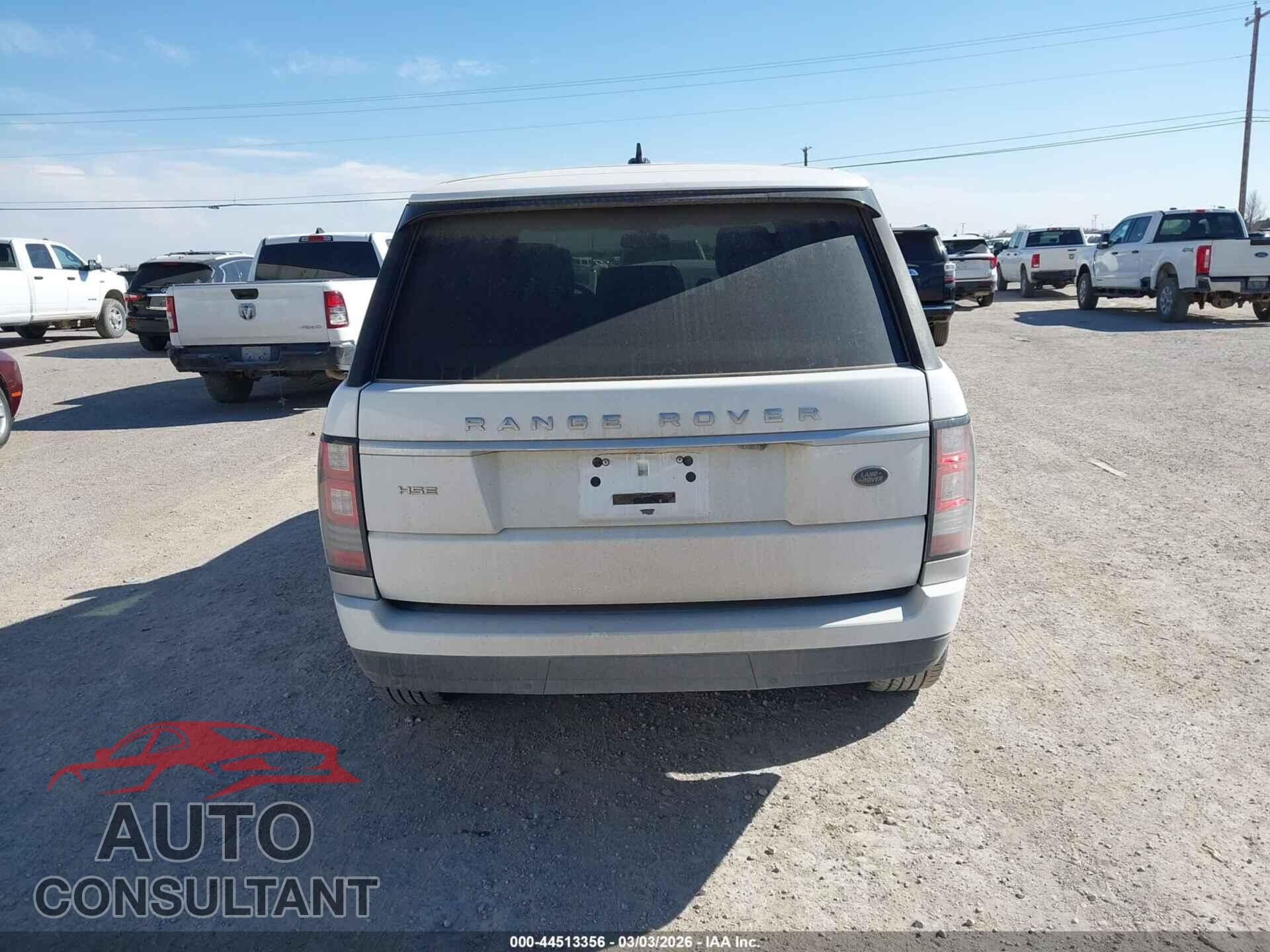 LAND ROVER RANGE ROVER 2016 - SALGS2PF0GA310483
