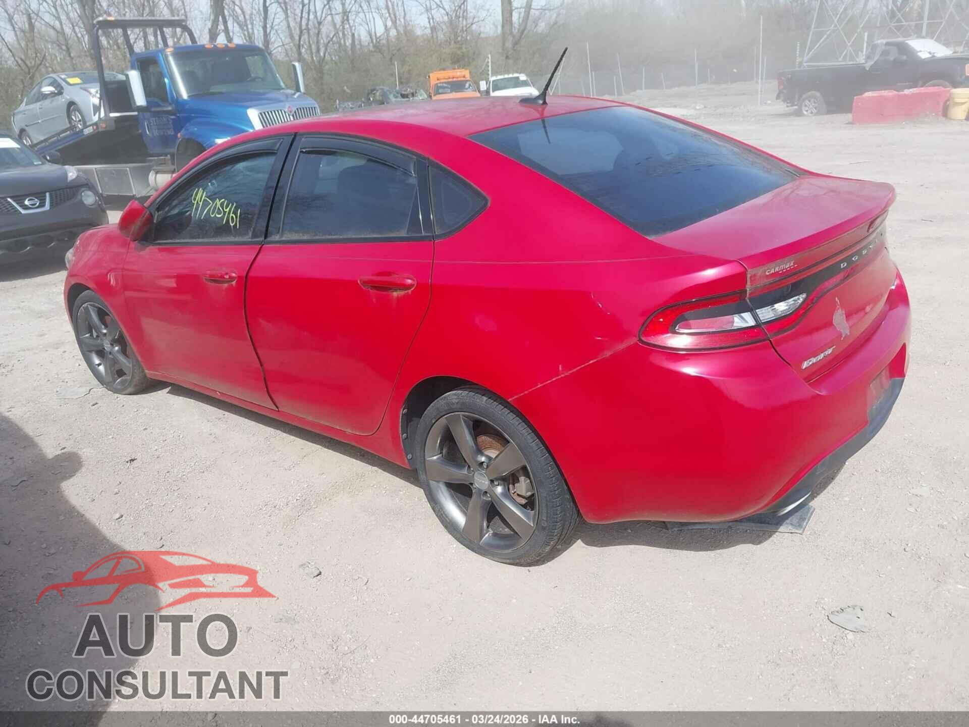 DODGE DART 2014 - 1C3CDFEB0ED919595