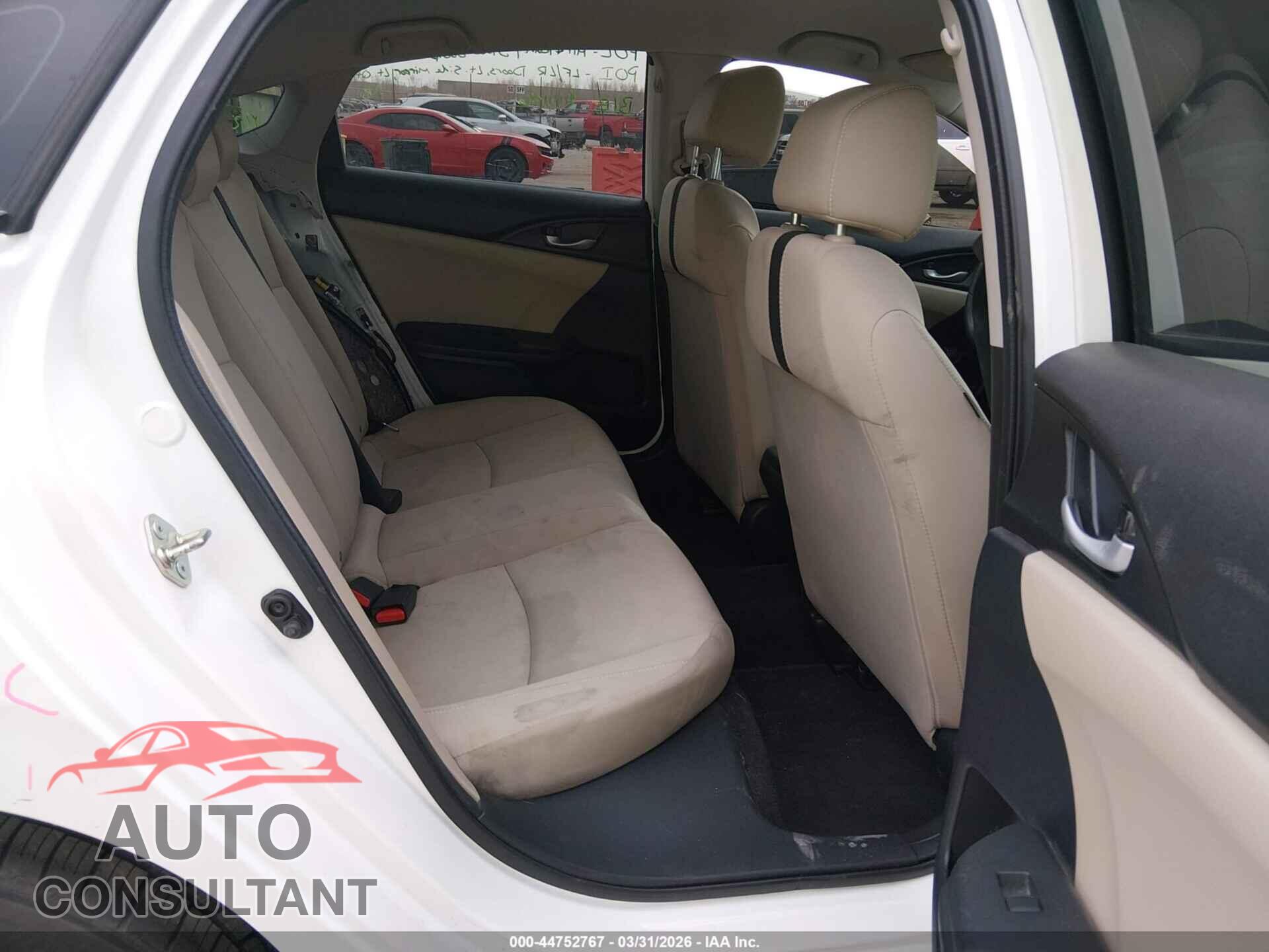 HONDA CIVIC 2017 - 19XFC2F52HE025534