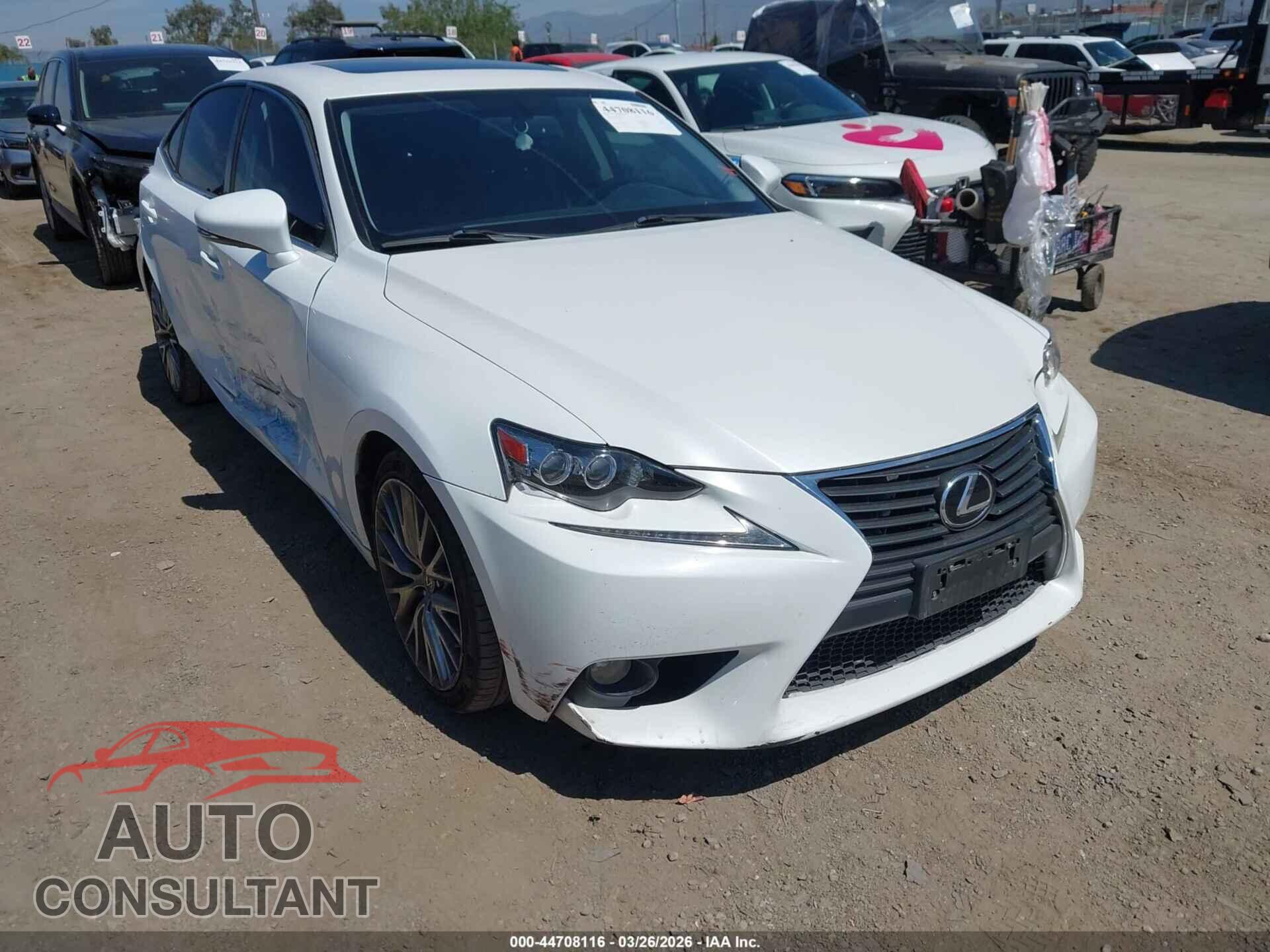 LEXUS IS 250 2014 - JTHBF1D24E5036842