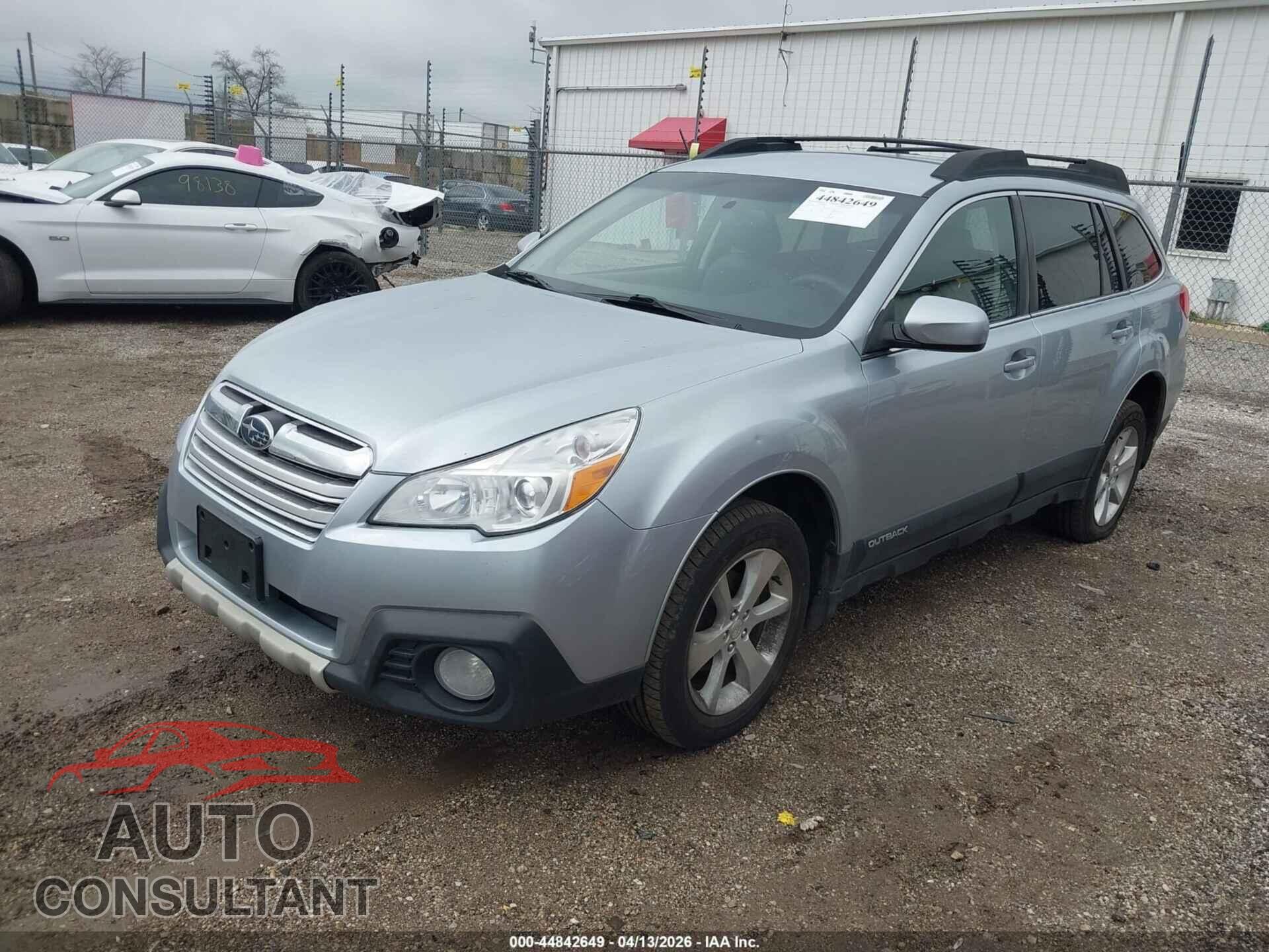 SUBARU OUTBACK 2014 - 4S4BRBKC9E3210194