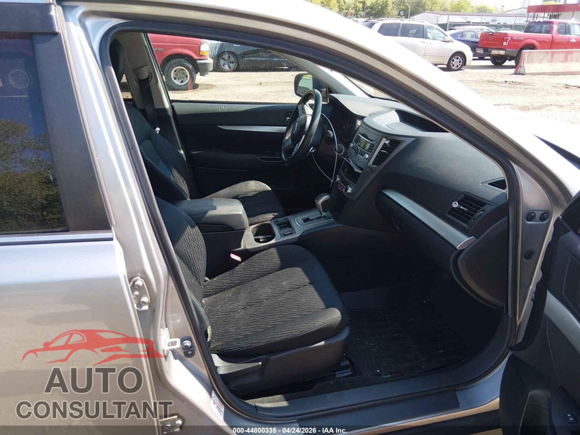SUBARU OUTBACK 2011 - 4S4BRBCC7B3377695