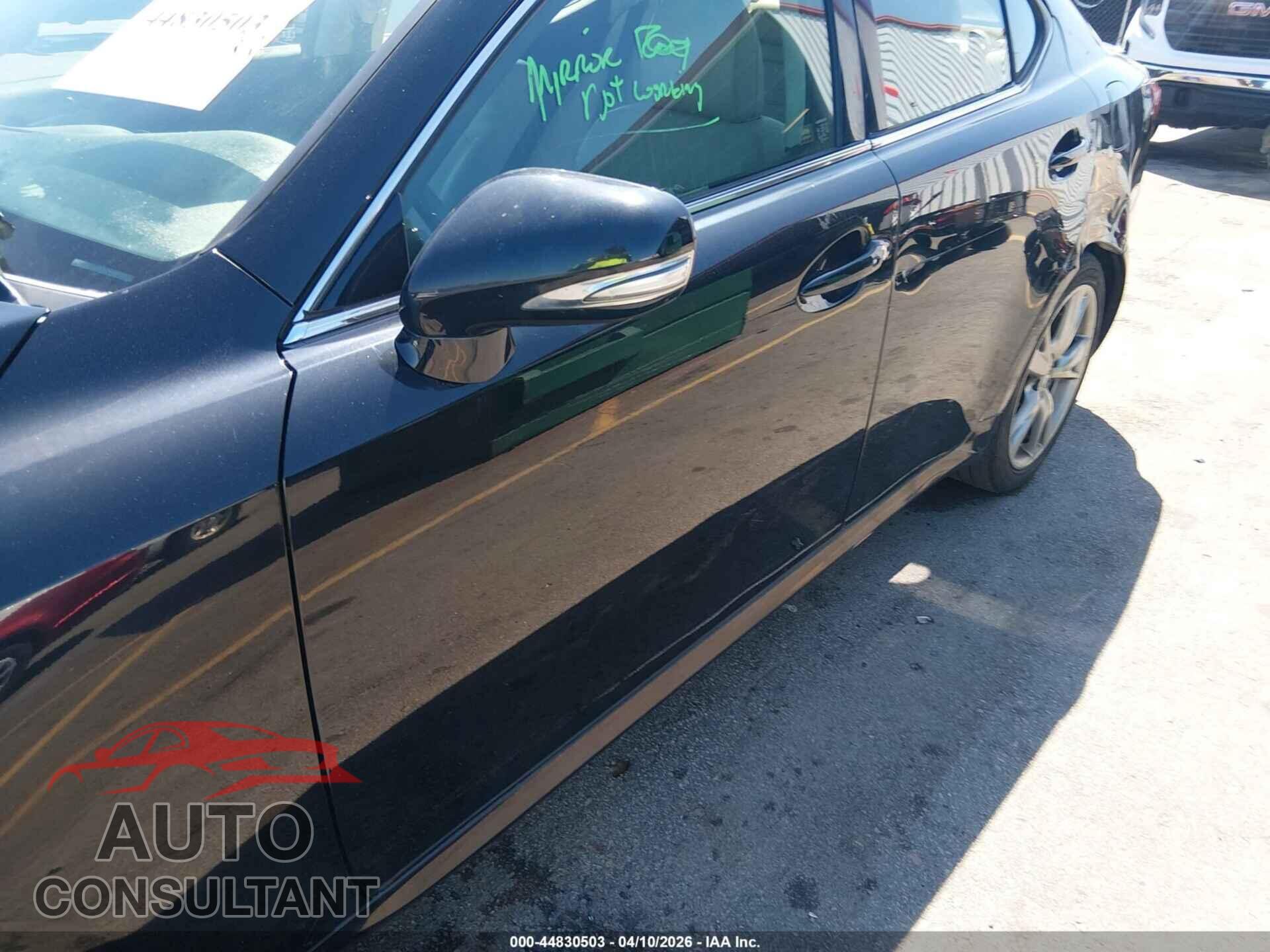 LEXUS IS 250 2010 - JTHBF5C25A5110532