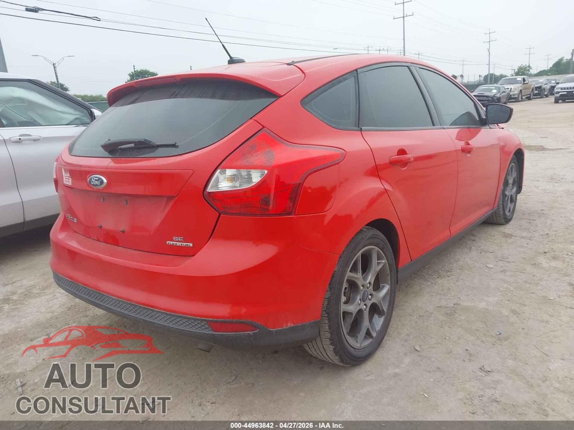 FORD FOCUS 2014 - 1FADP3K29EL354821