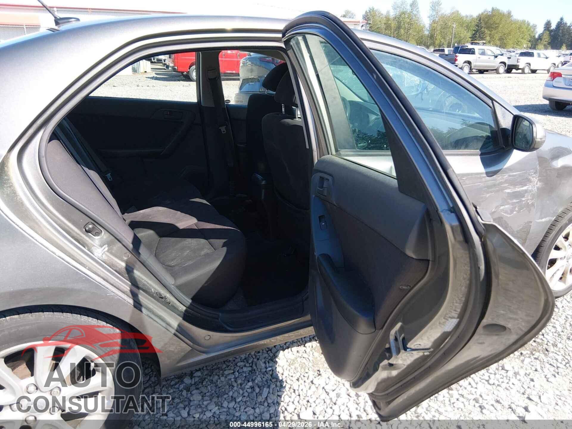 KIA FORTE 2012 - KNAFU4A26C5586875