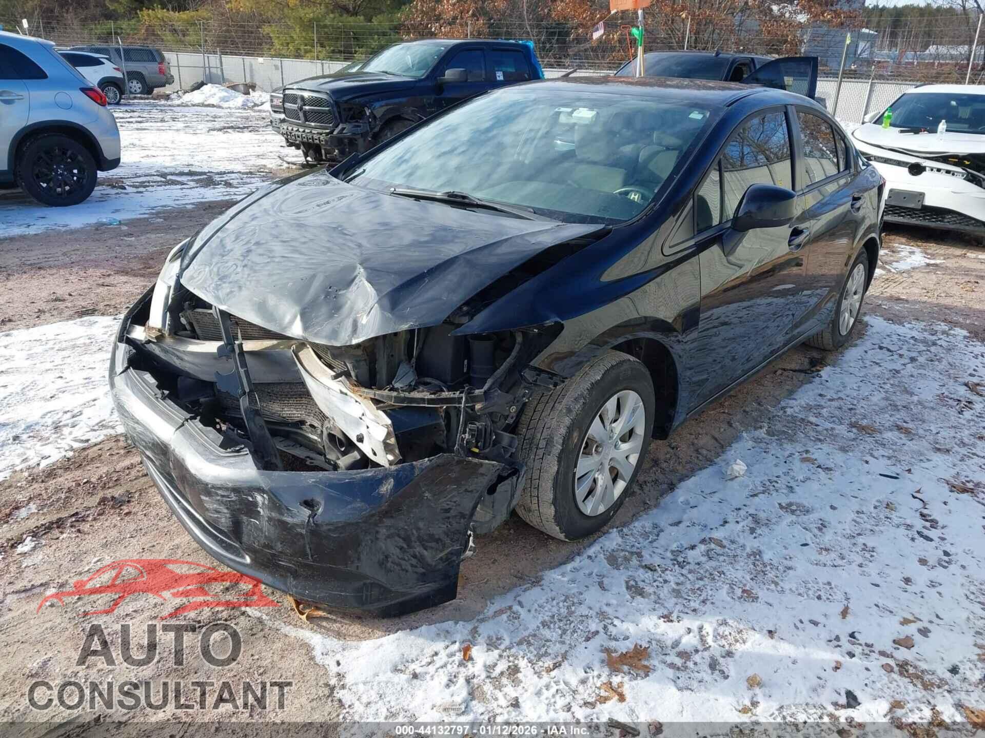 HONDA CIVIC 2012 - 2HGFB2F55CH301996