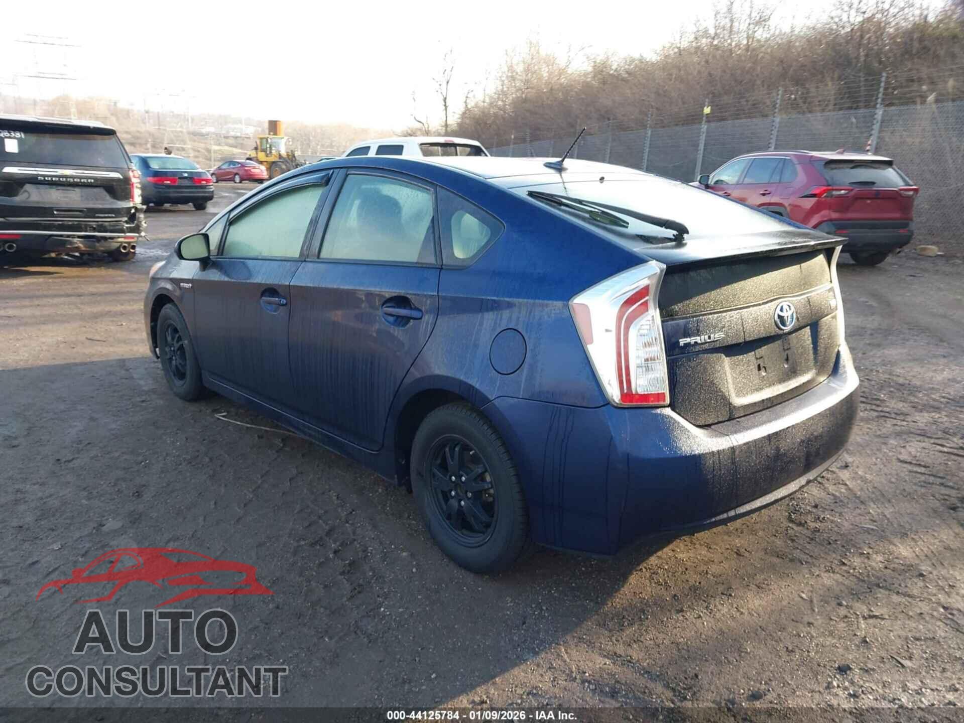 TOYOTA PRIUS 2012 - JTDKN3DU7C1527640