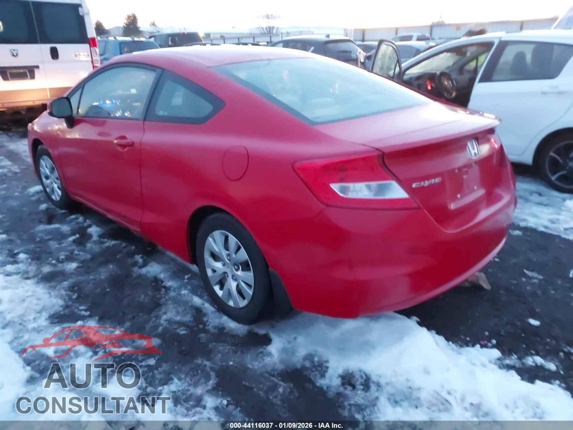 HONDA CIVIC 2012 - 2HGFG3B57CH512257