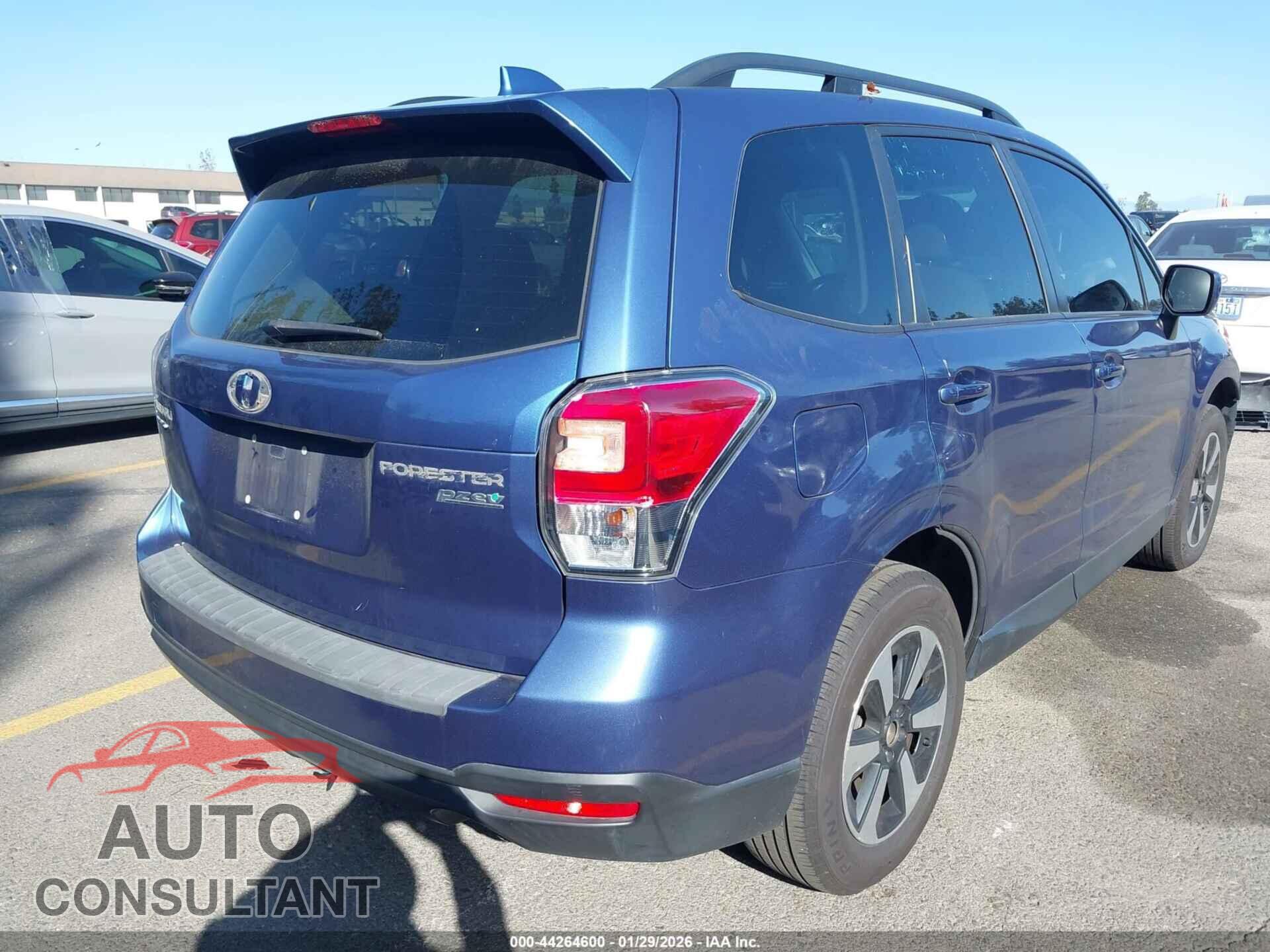 SUBARU FORESTER 2017 - JF2SJAEC9HH541268