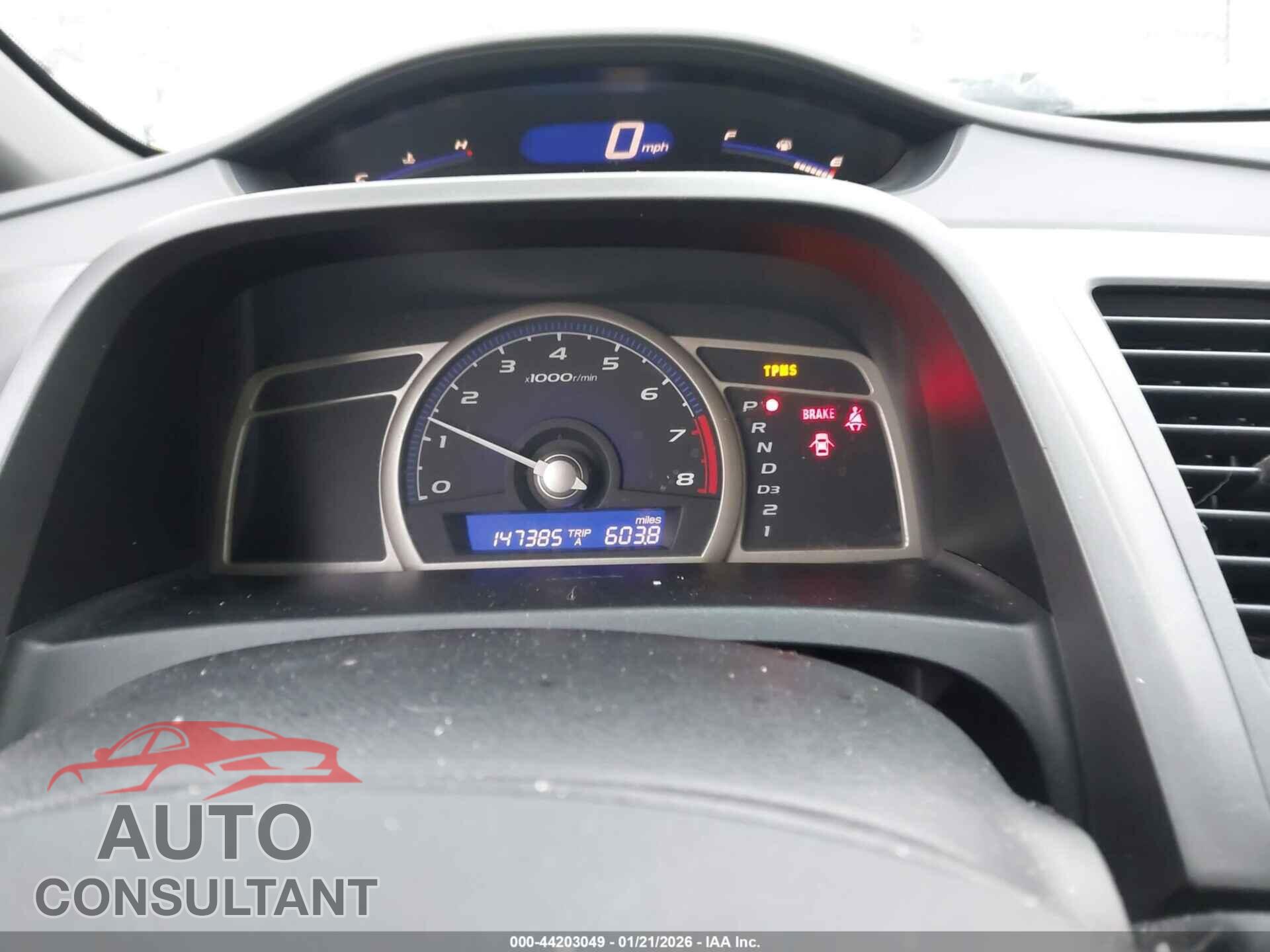HONDA CIVIC 2010 - 19XFA1F34AE002437