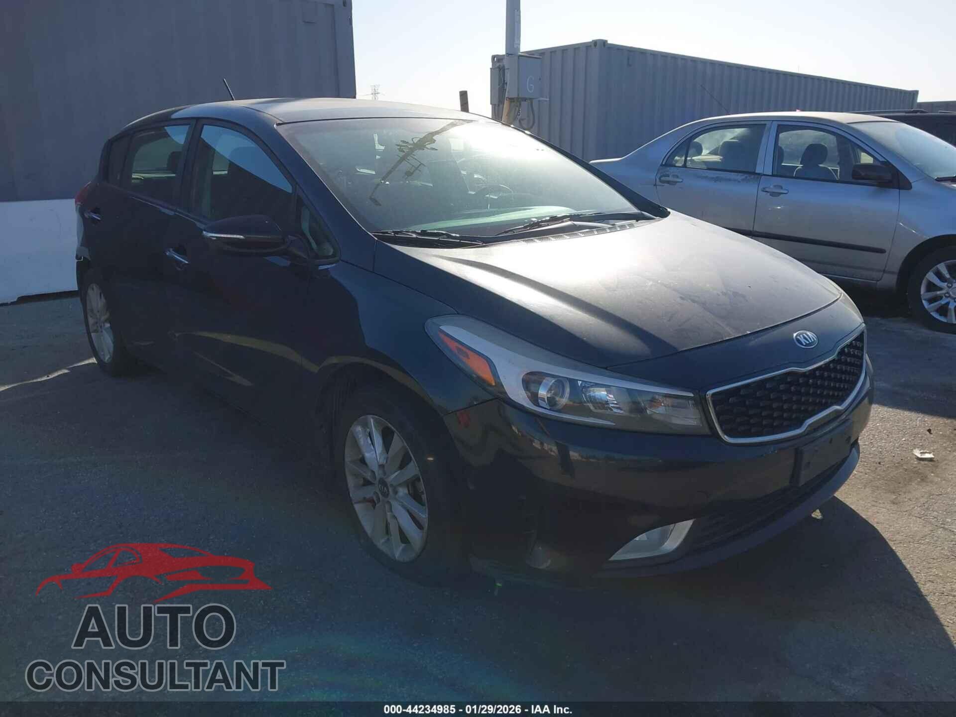 KIA FORTE 2017 - KNAFK5A84H5706289